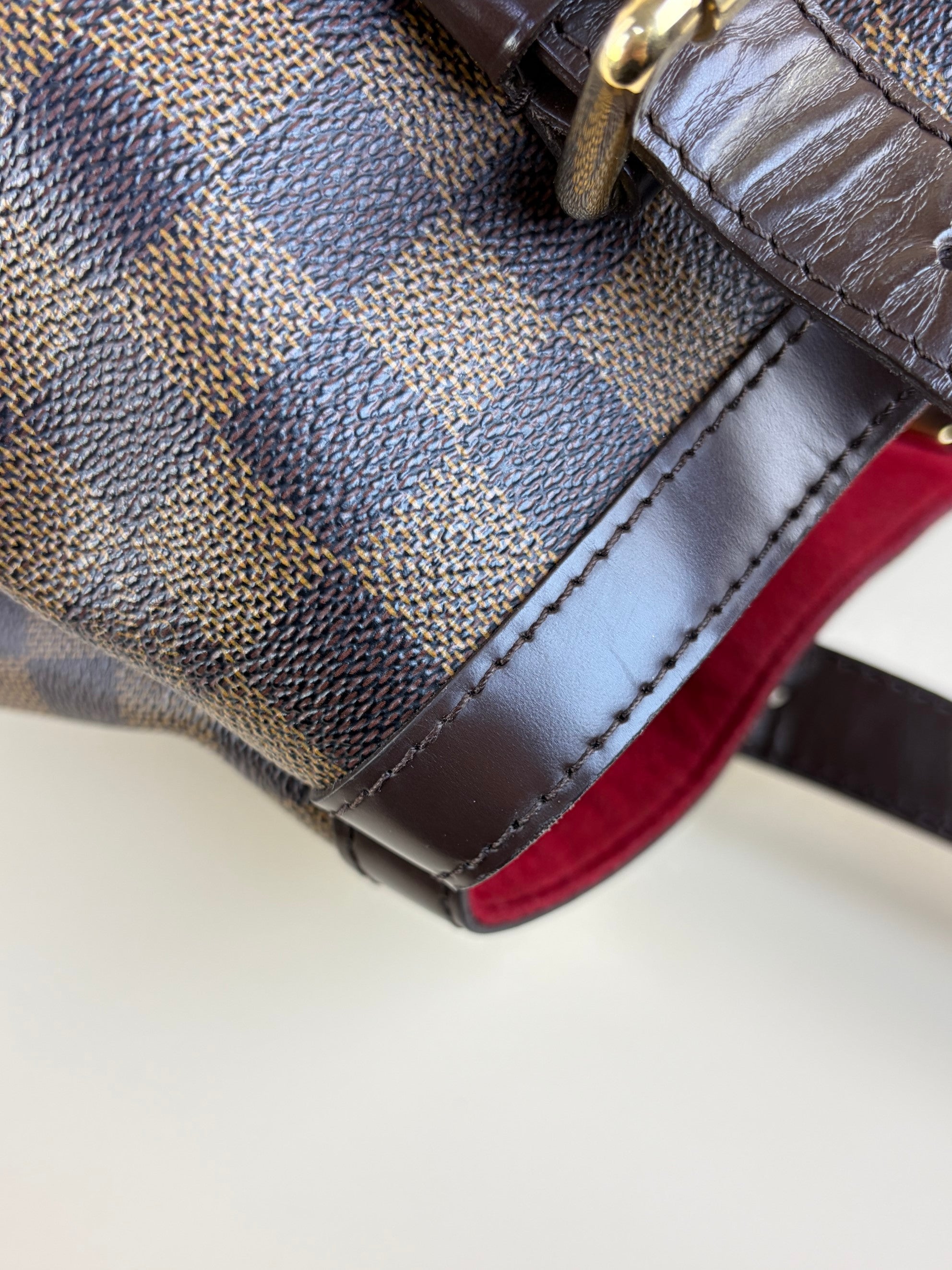 Louis Vuitton Damier Ebene Hampstead MM Bag