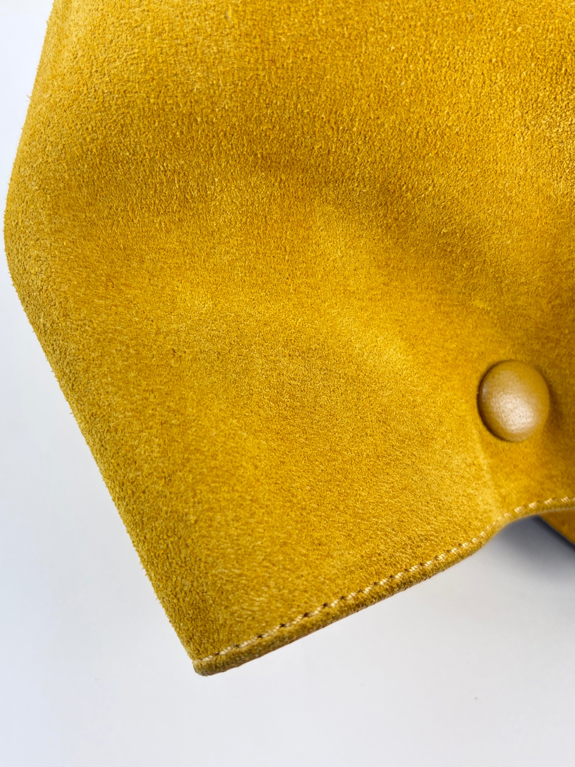 Celine calfskin and suede Tricolor Trapeze small