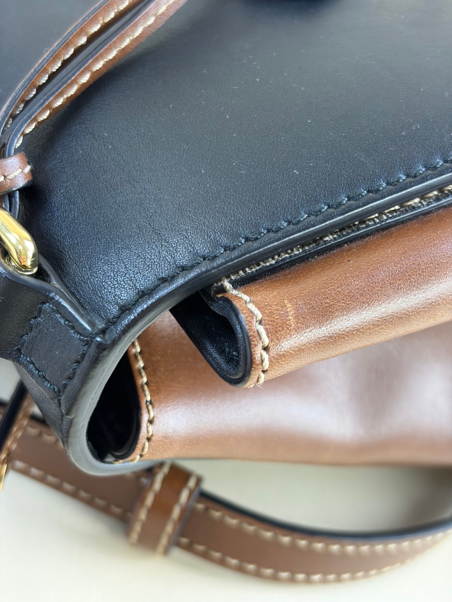 GUCCI monogram calfskin rp gg supreme padlock backpack