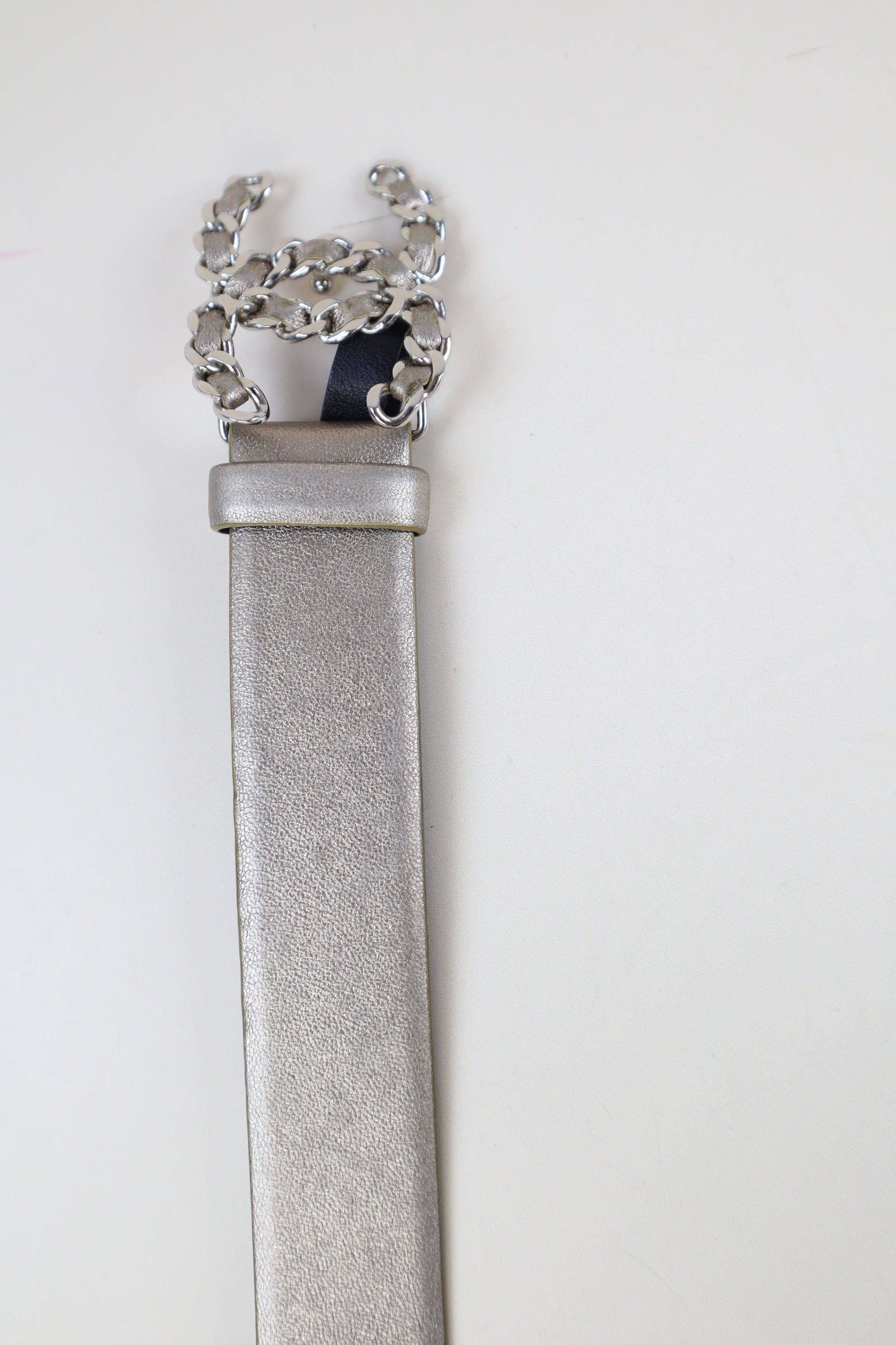 Chanel Bicolor Belt 34