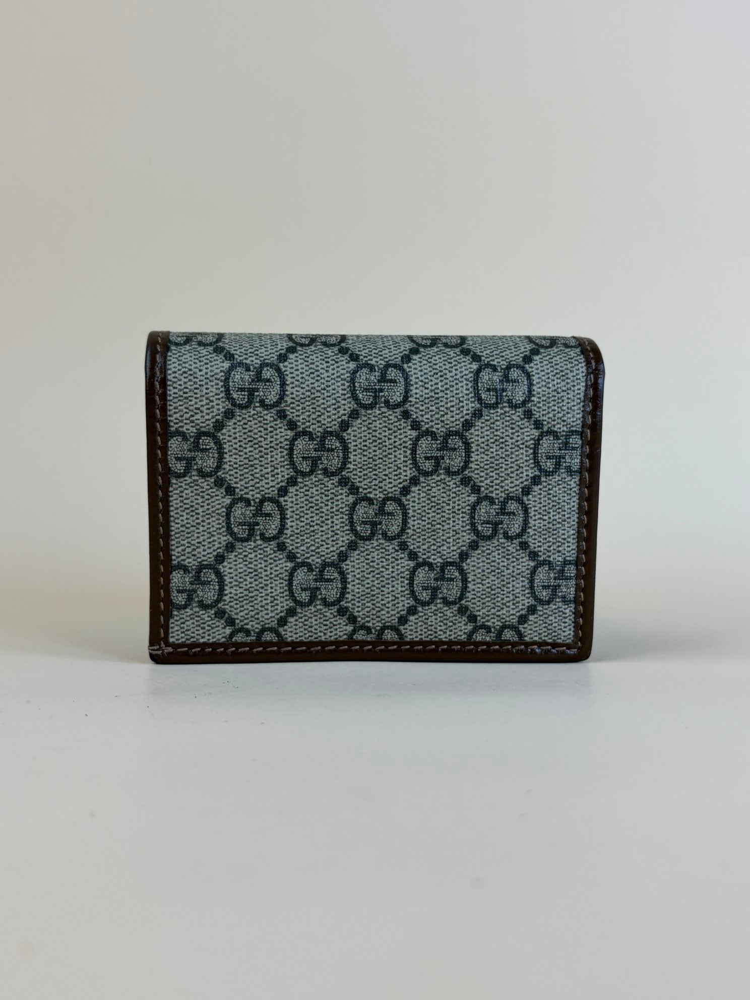 Gucci small gg and brown leather Horsebit wallet-Wallet-Gucci-The Closet Egypt