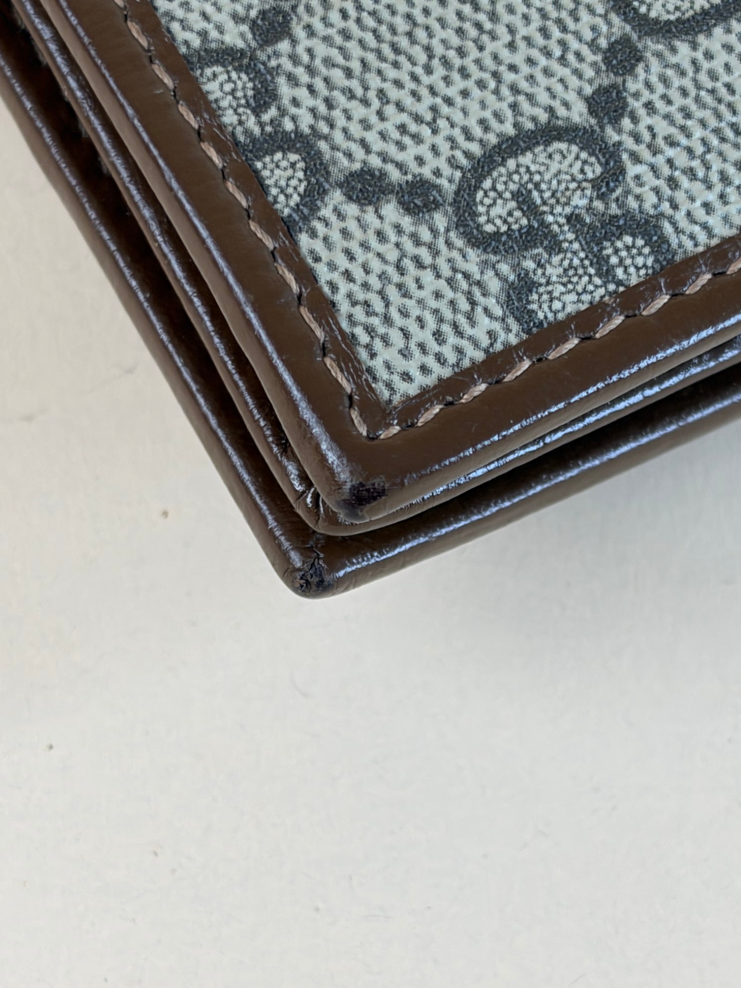 Gucci small gg and brown leather Horsebit wallet-Wallet-Gucci-The Closet Egypt