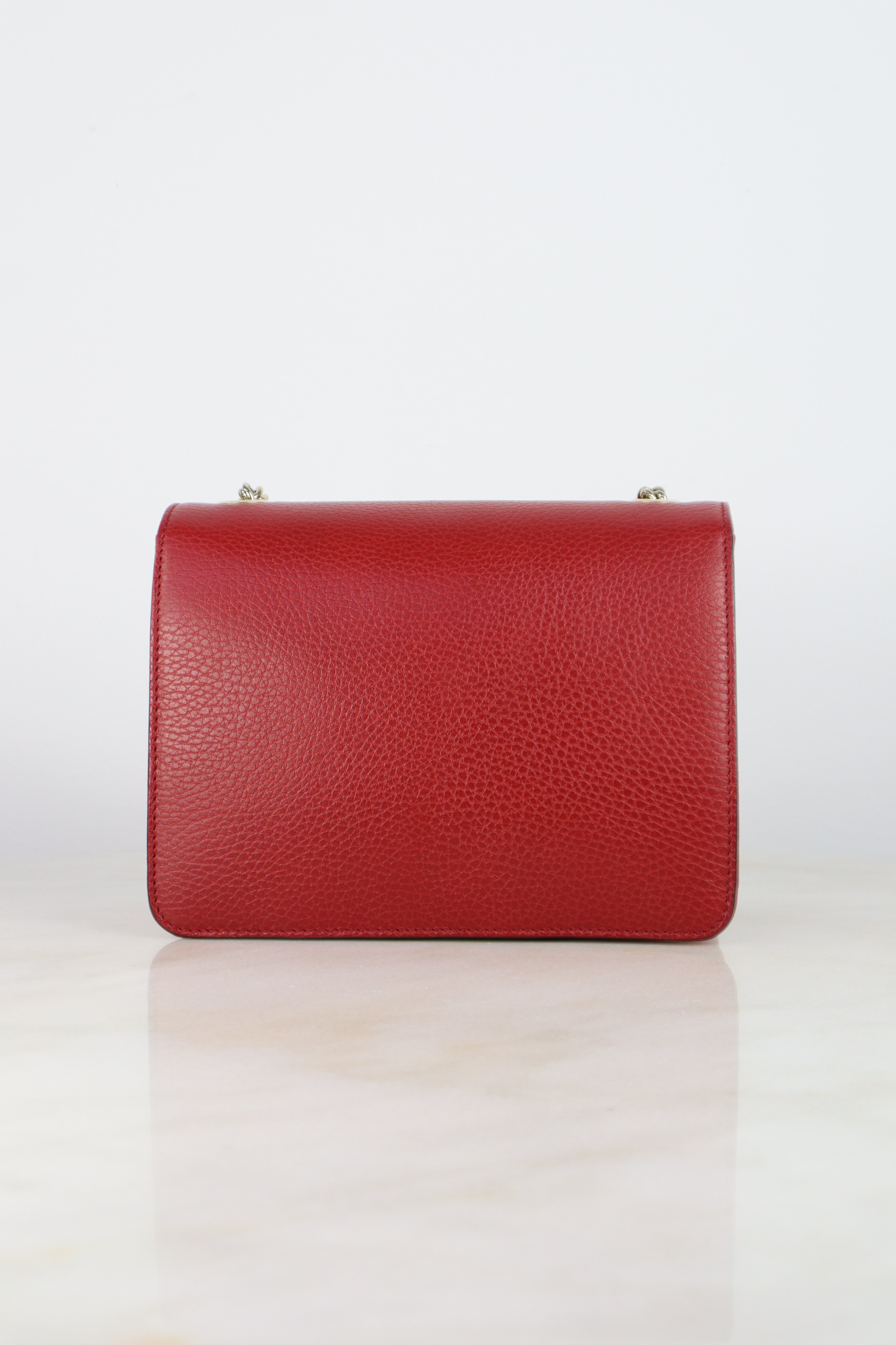 Gucci Red Interlocking Small Bag