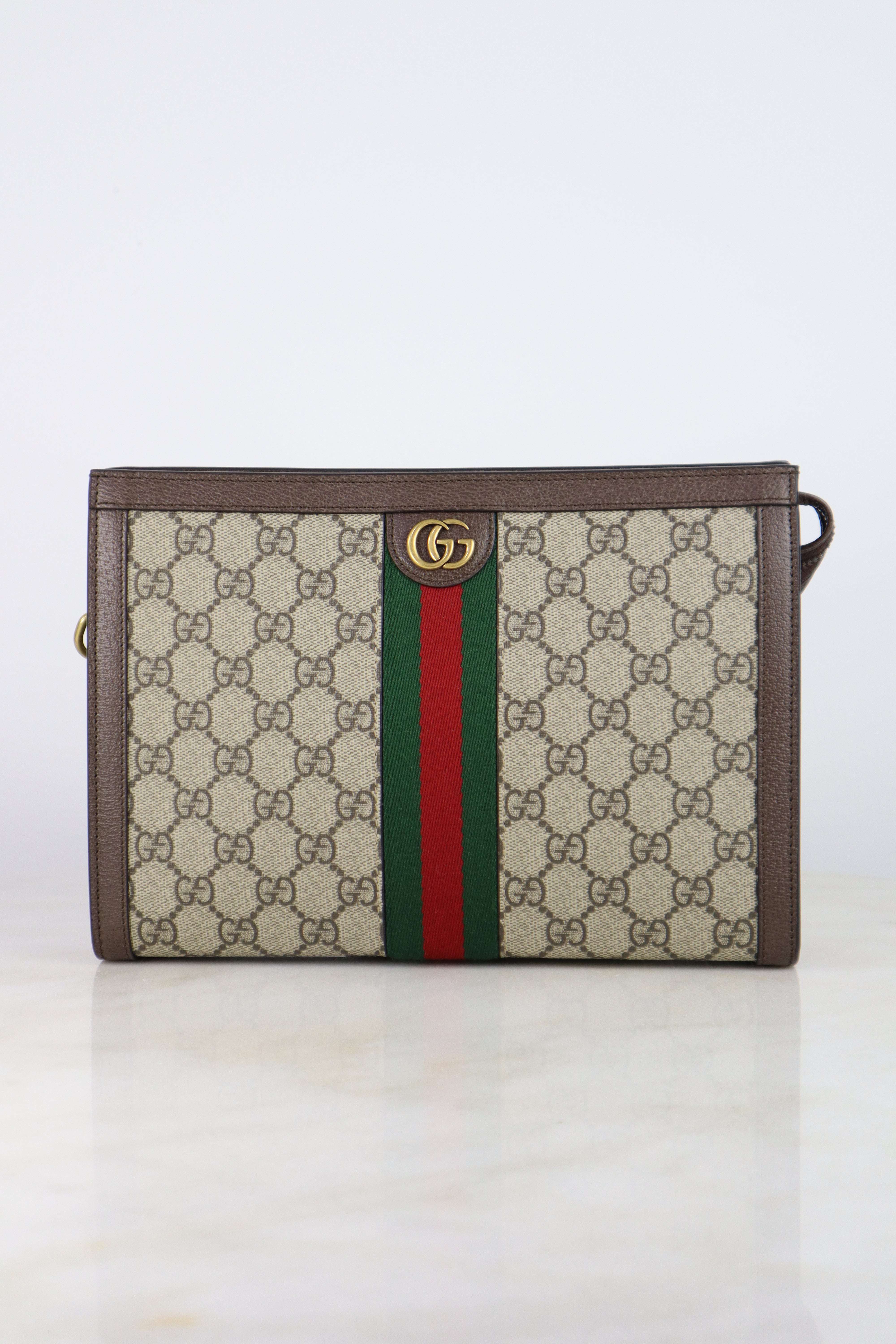 Gucci Ebony Small GG Ophidia Pouch