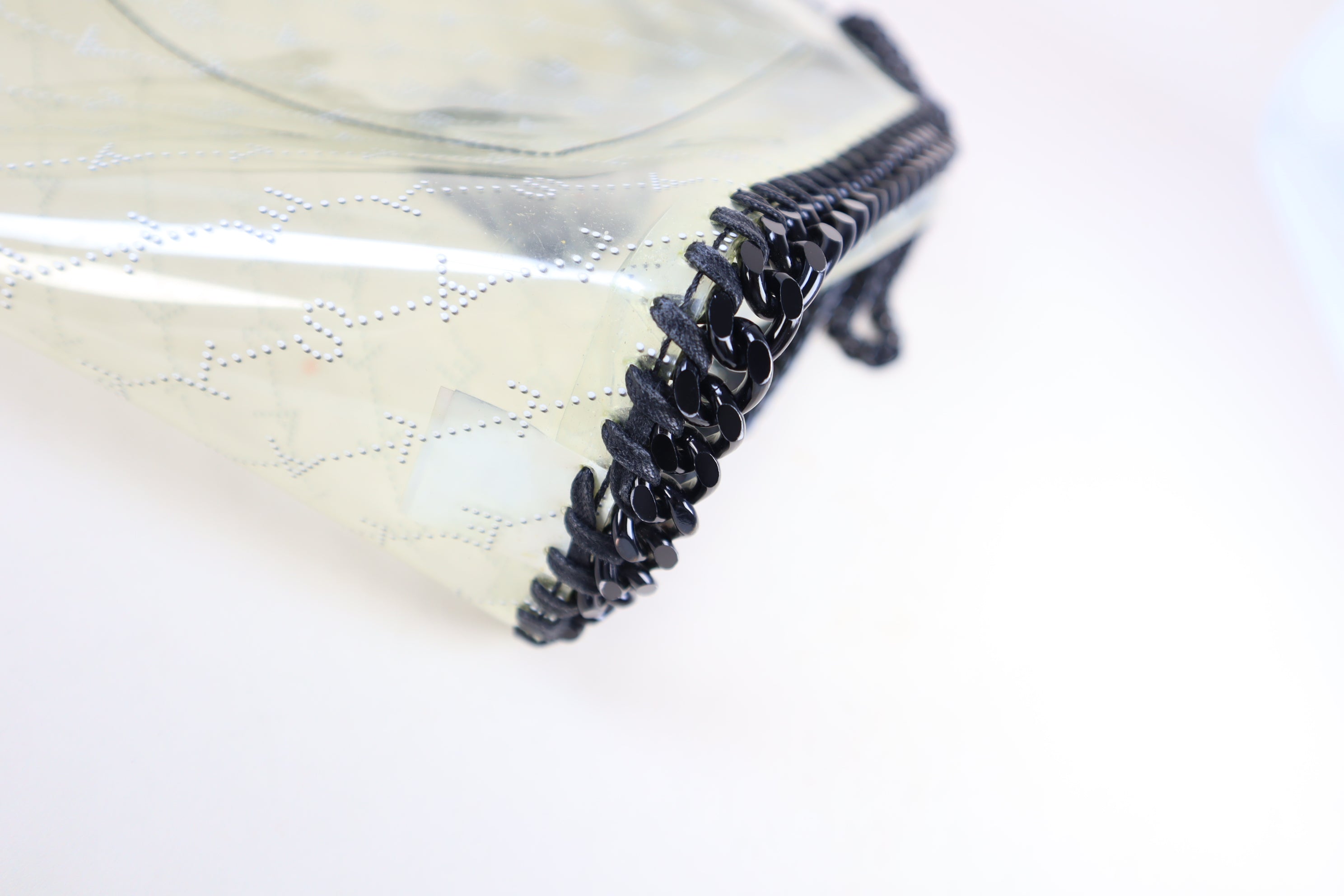 Stella Mccartney Transparent PVC Falabella Mini Tote Bag
