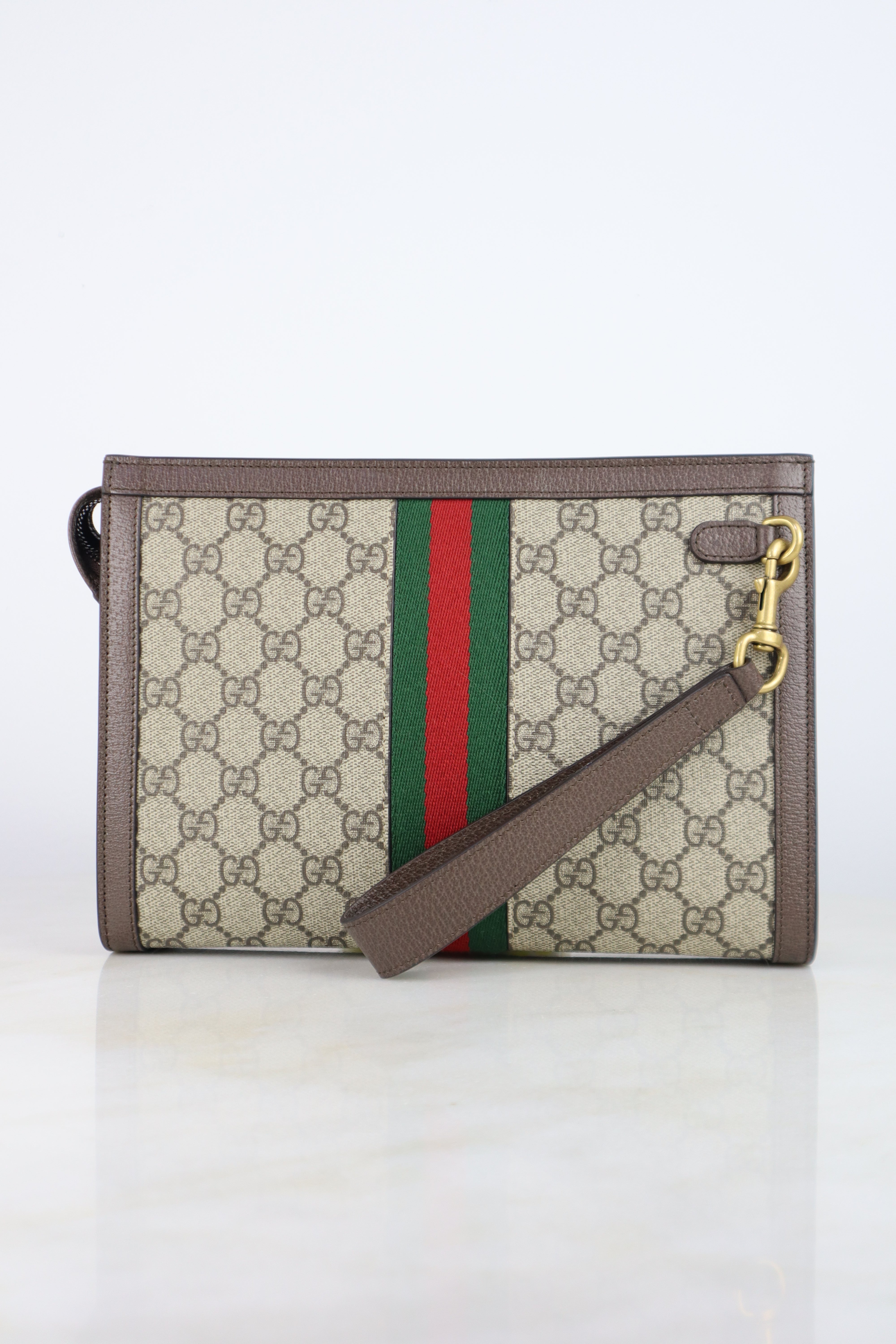 Gucci Ebony Small GG Ophidia Pouch