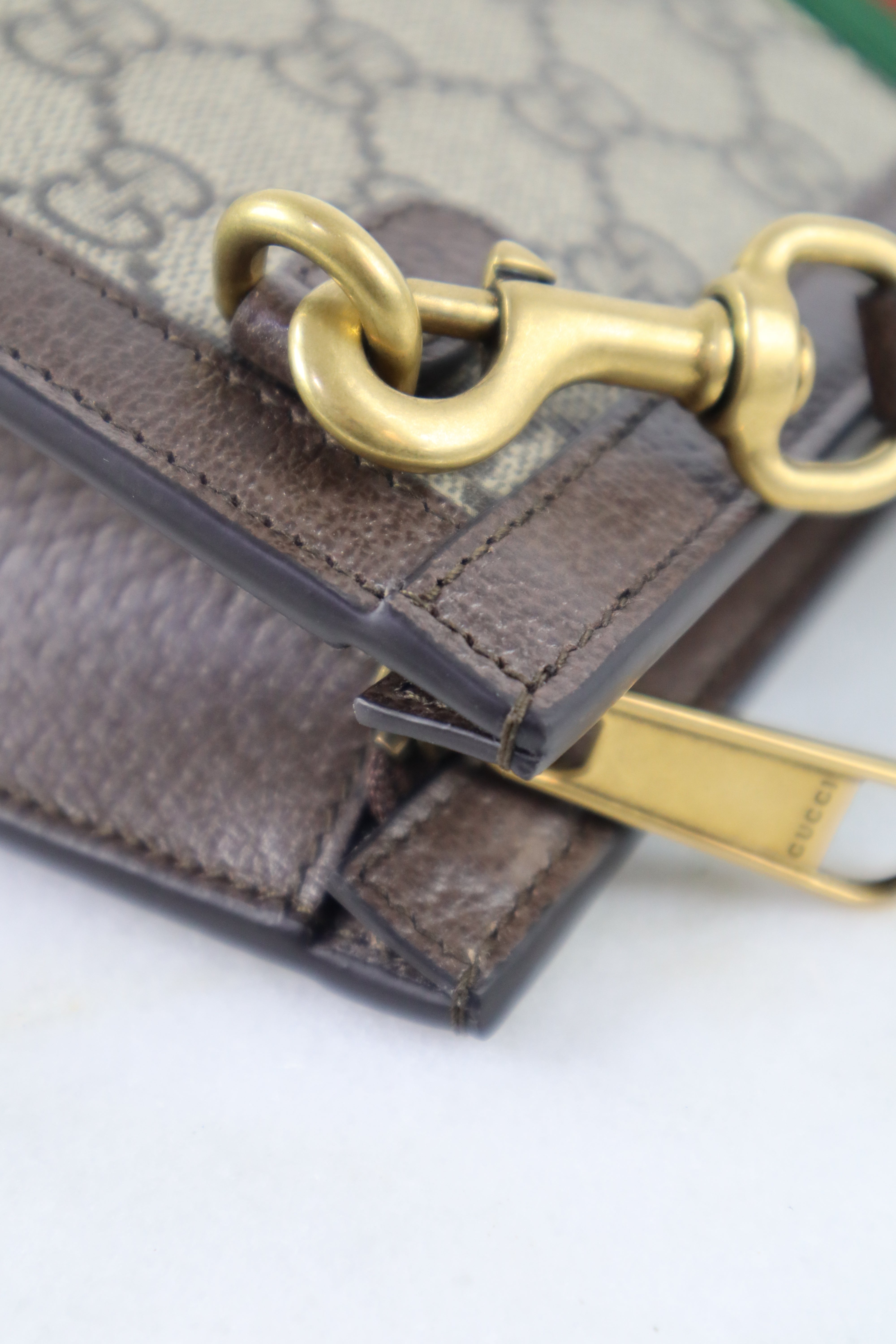 Gucci Ebony Small GG Ophidia Pouch