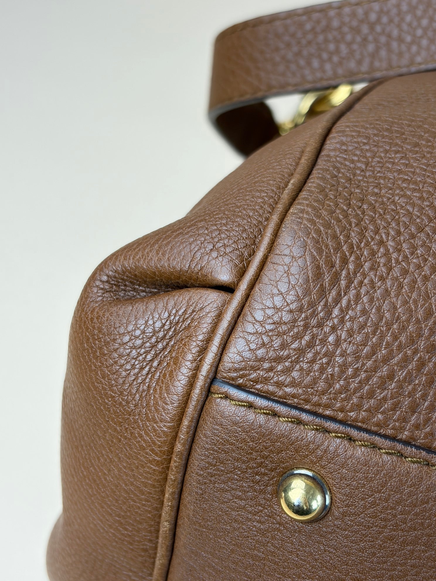 GUCCI ride medium top handle brown-shoulder bag-Gucci-The Closet Egypt