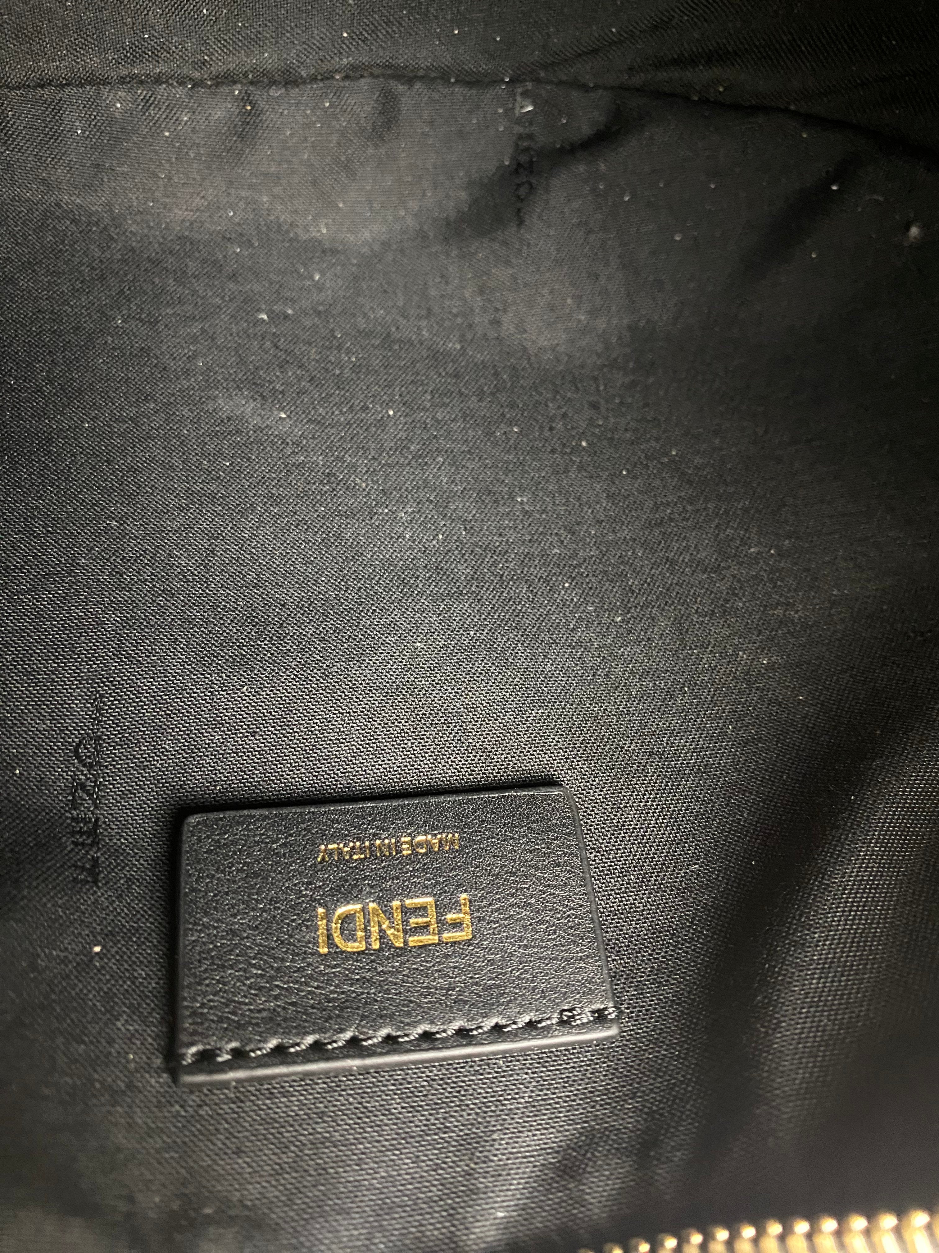 Fendi Black Graphy Small Bag