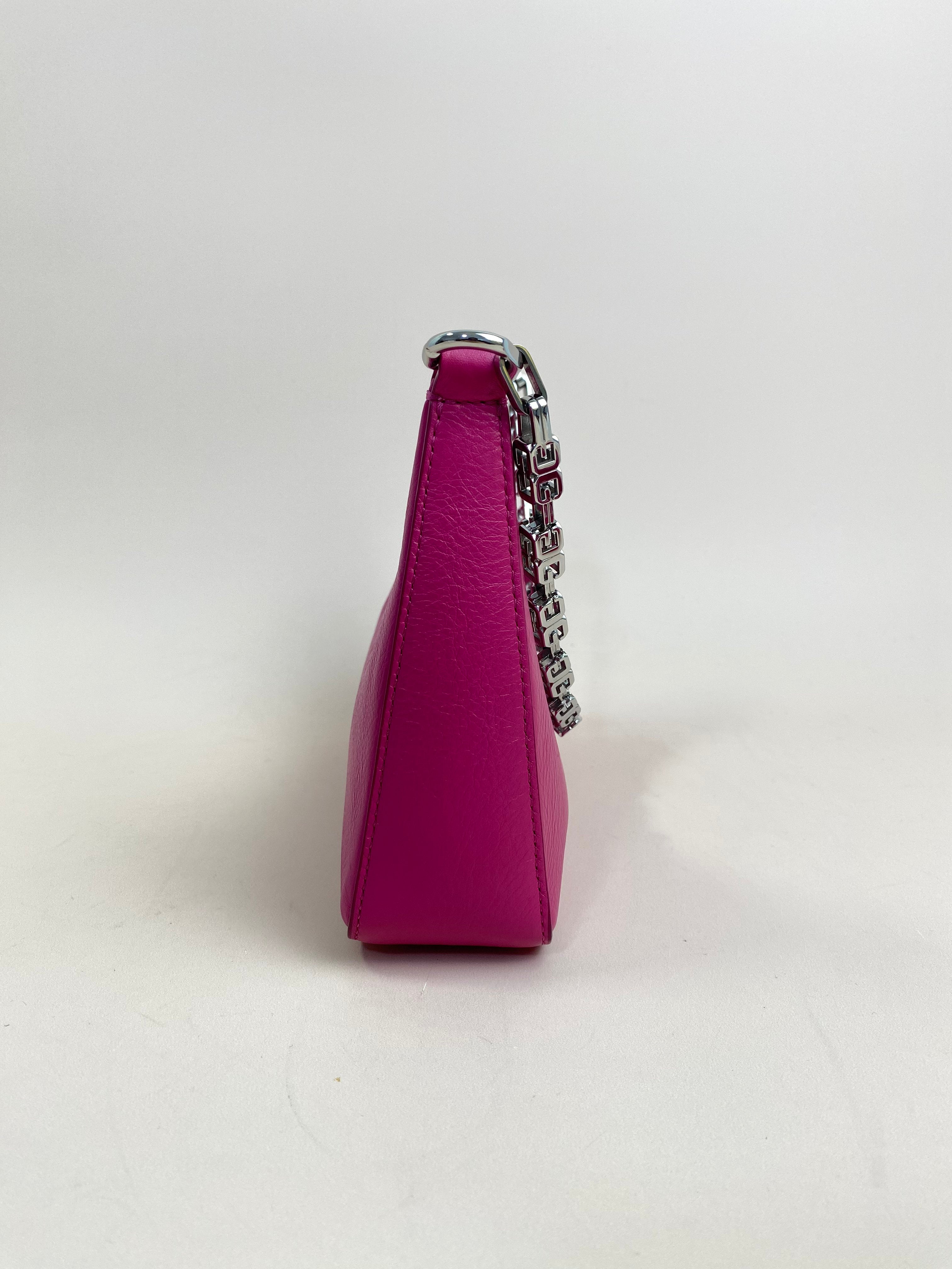 Givenchy Hot Pink Moon Cut Out Mini Crossbody Bag