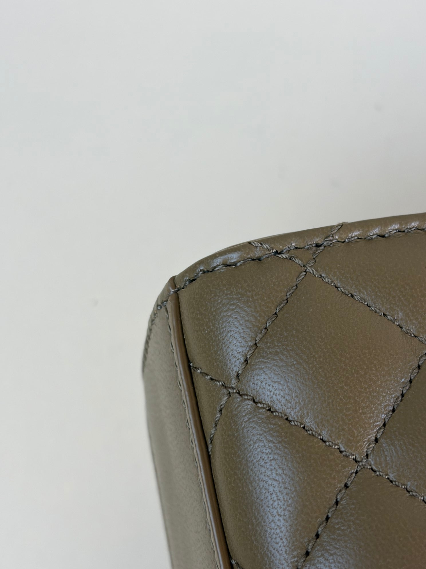 YSL light brown leather matelassé medium lambskin envelope-shoulder bag-YSL-The Closet Egypt