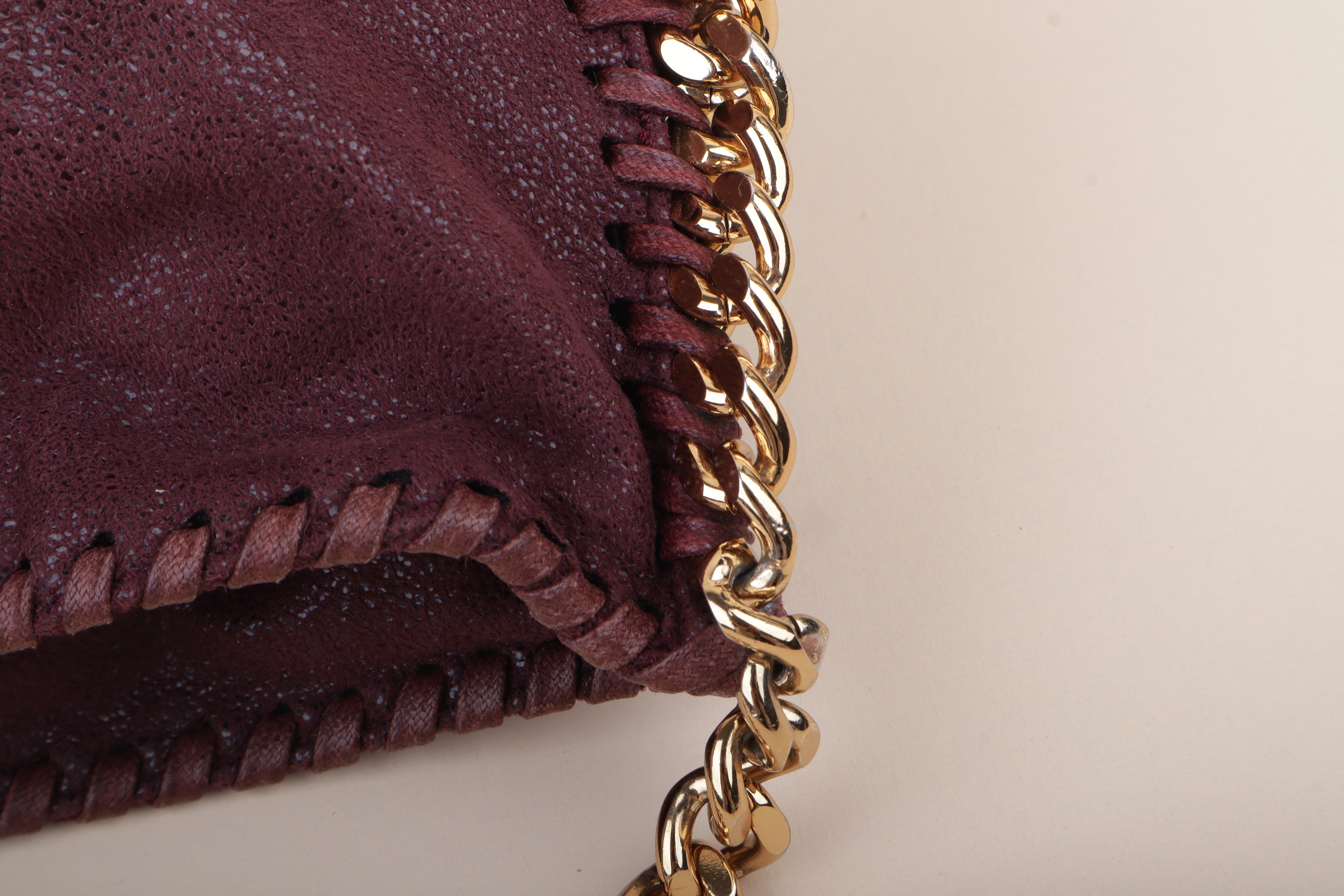 Stella Mccartney Burgundy Plum Falabella Bag