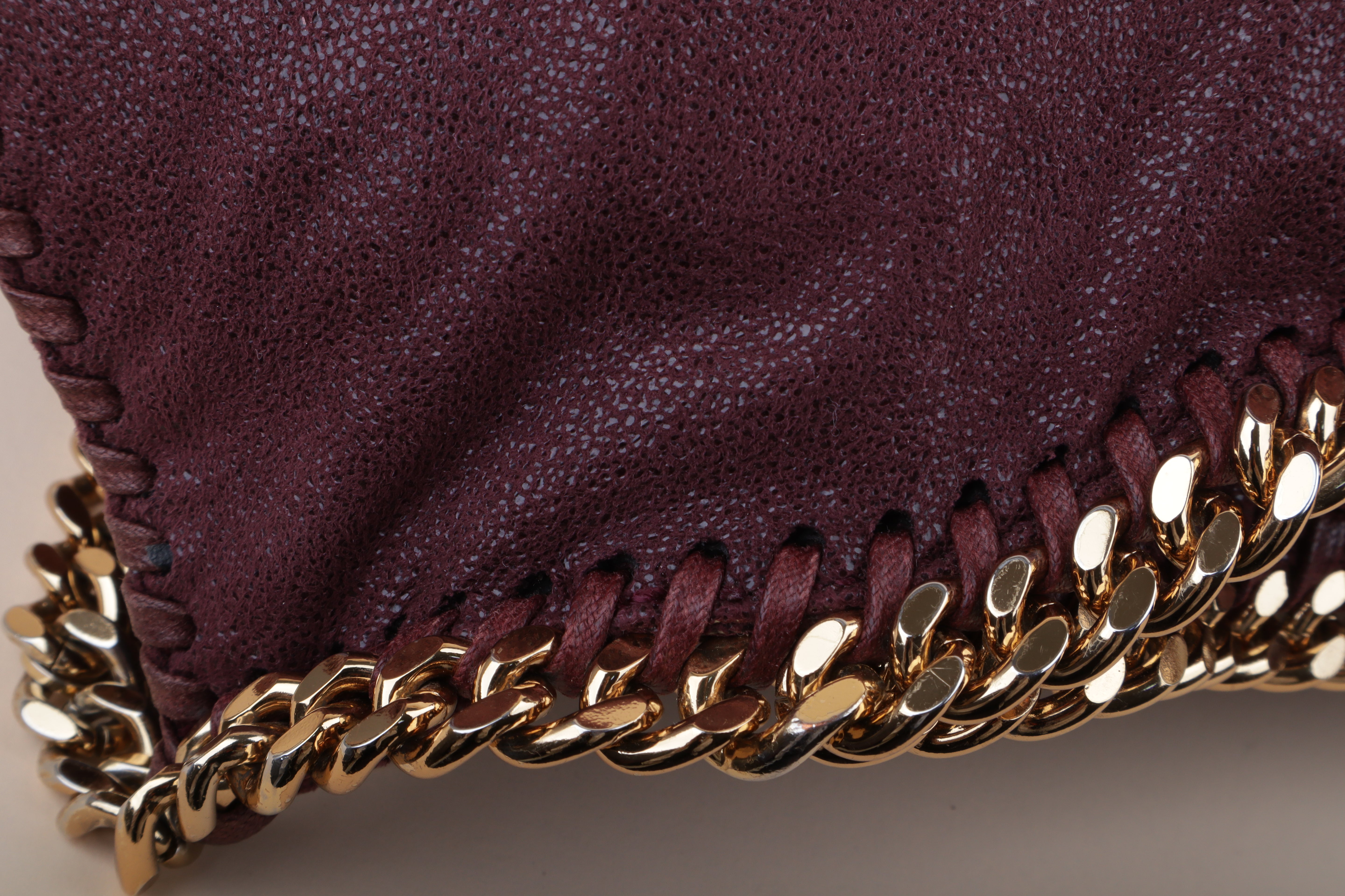 Stella Mccartney Burgundy Plum Falabella Bag