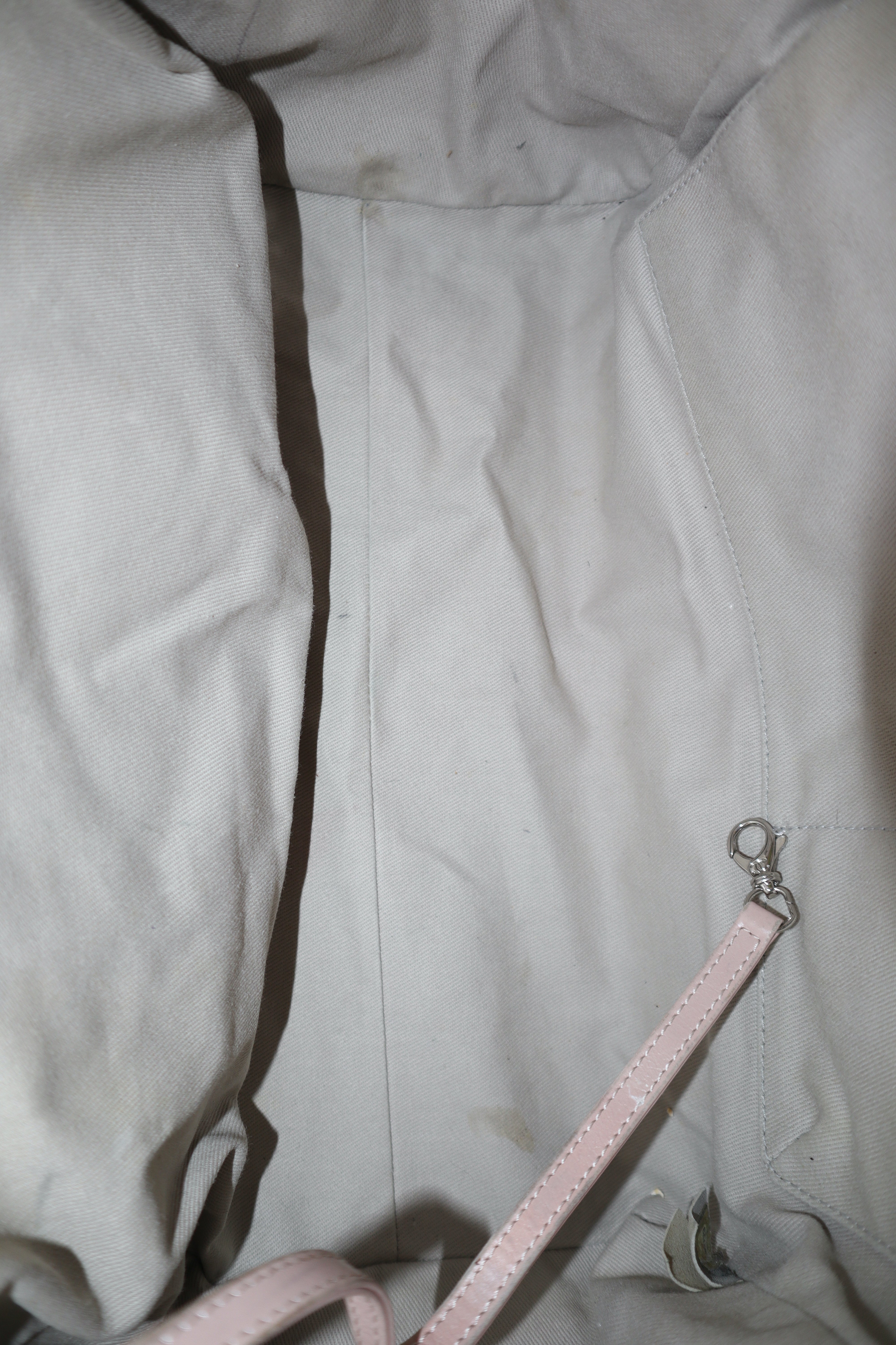Chanel Light Pink Glazed Large Deauville Tote Top Handle Bag