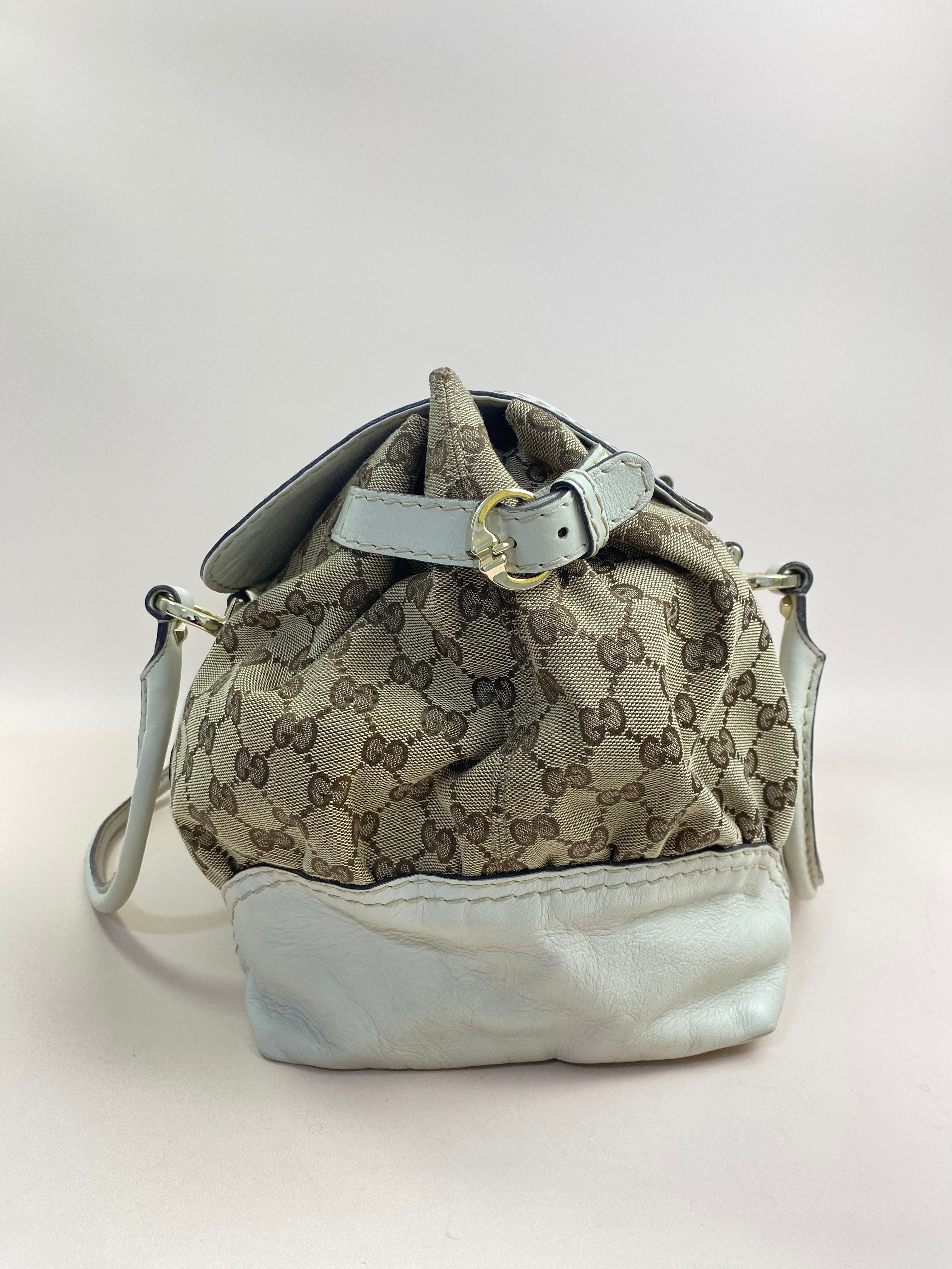 Gucci Bicolor GG Shoulder Bag