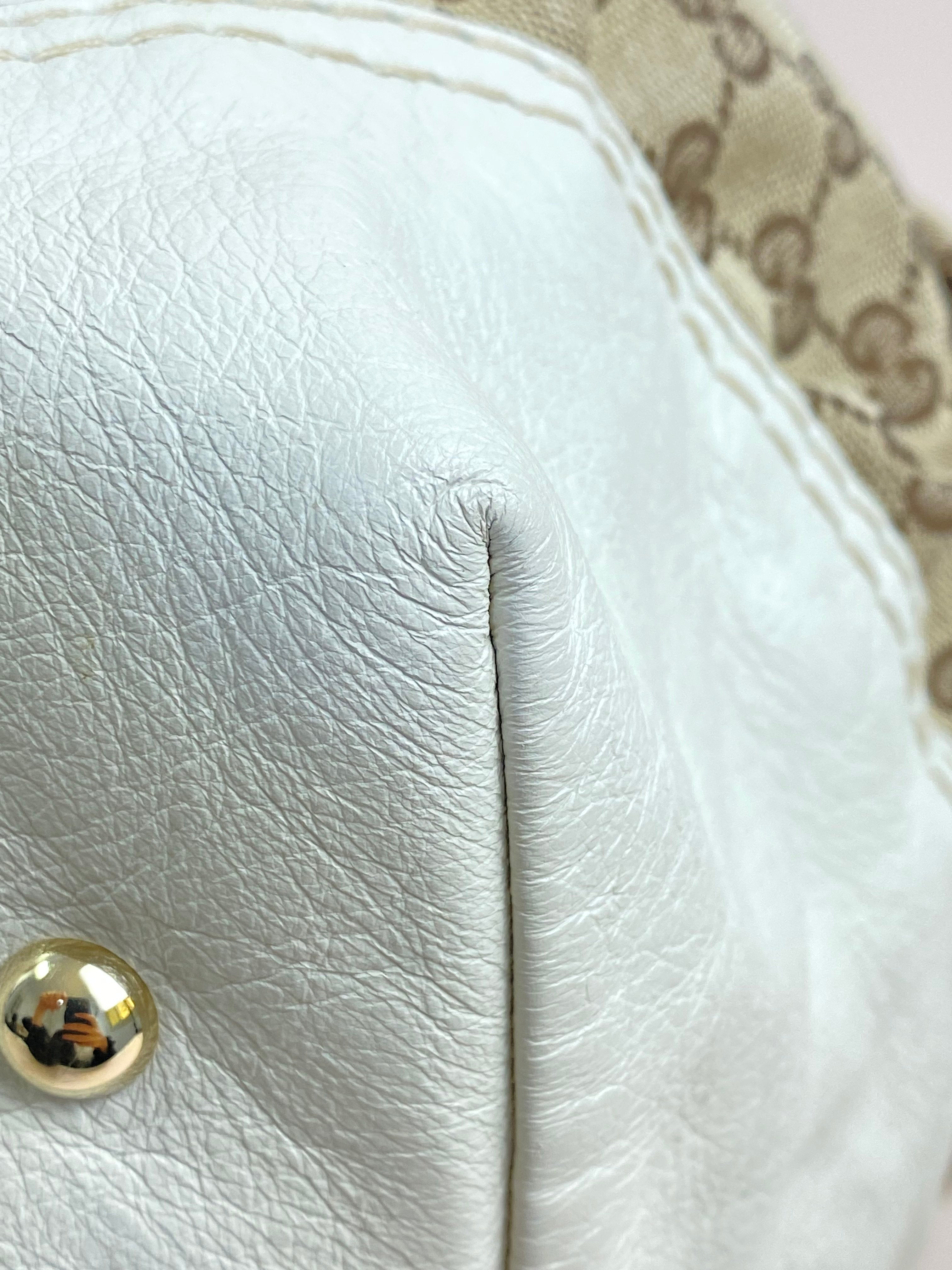 Gucci Bicolor GG Shoulder Bag