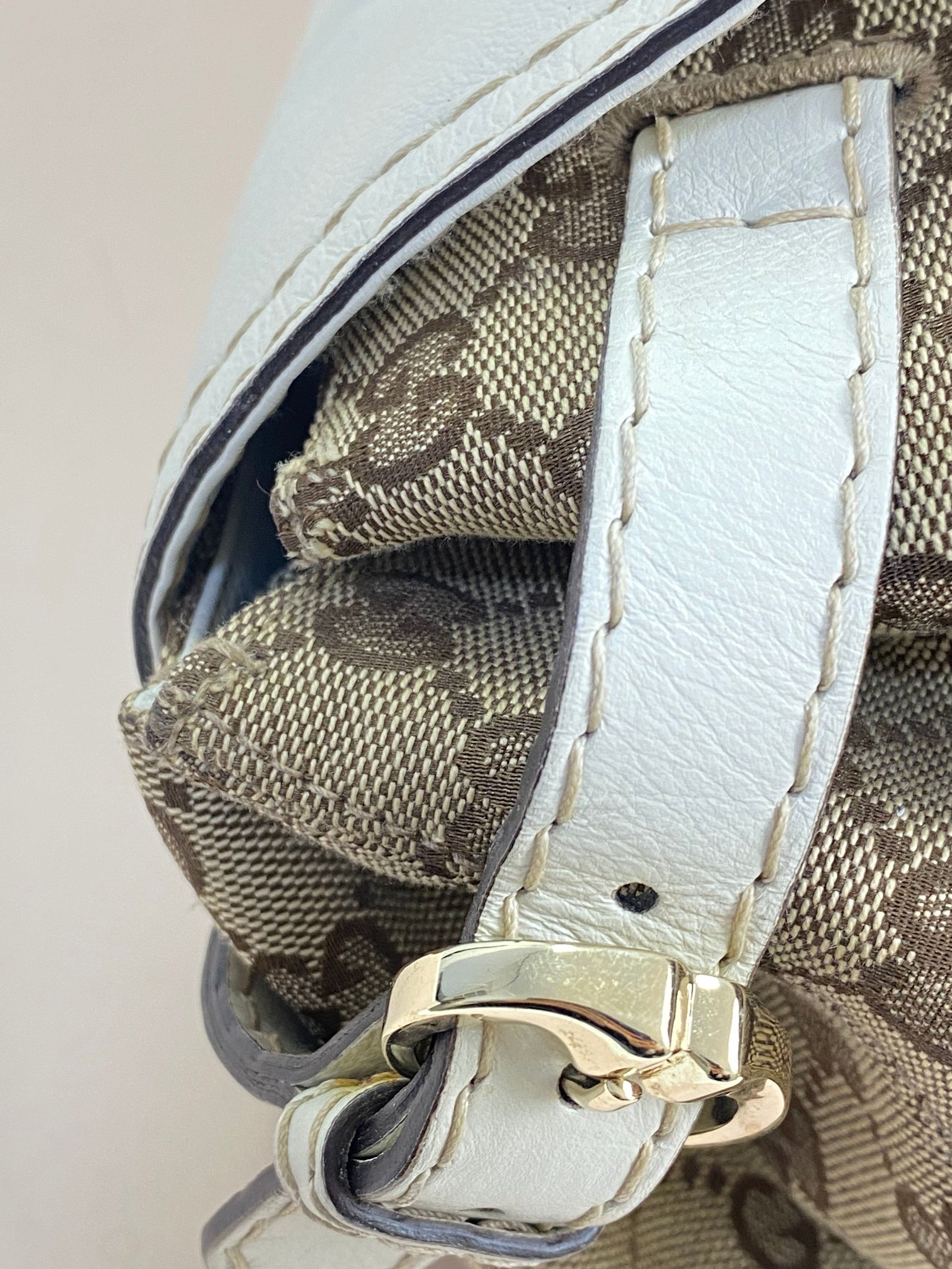 Gucci Bicolor GG Shoulder Bag