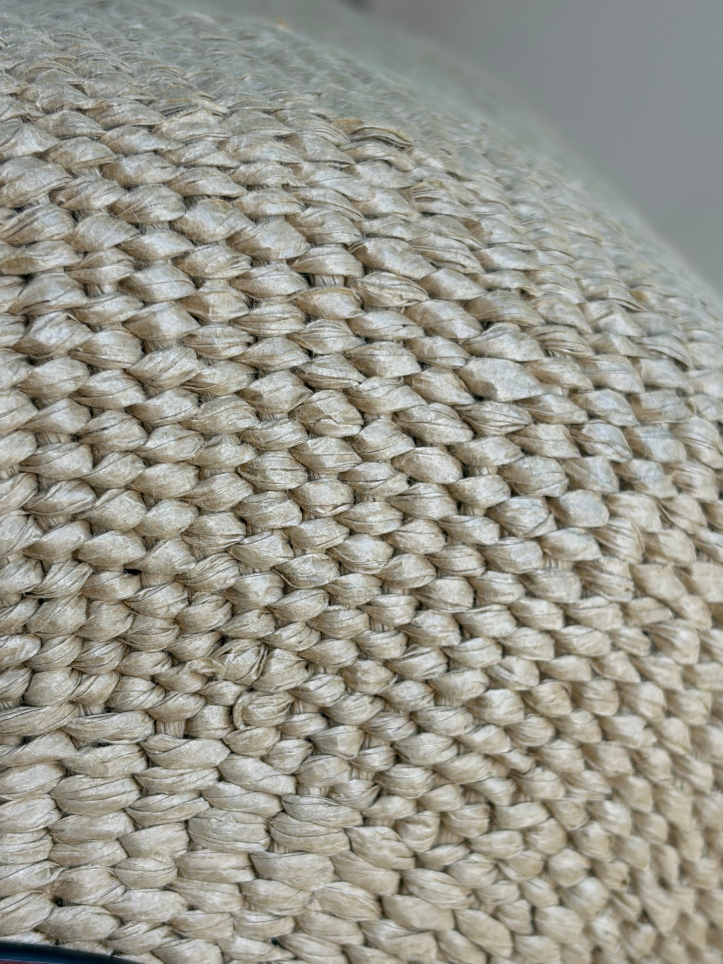 CHLOE large horse basket medal in natural fibers-shoulder bag-Chloe-The Closet Egypt