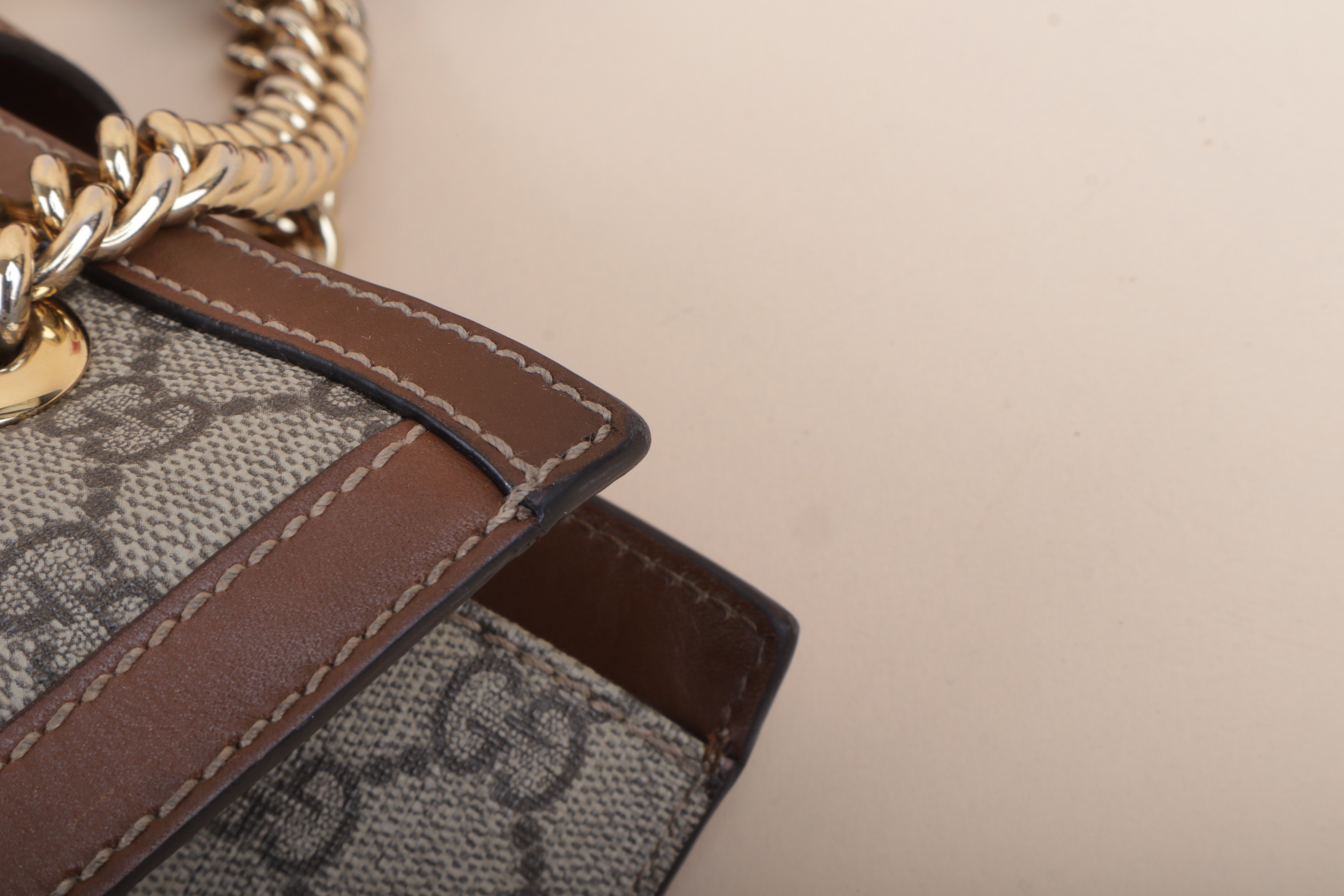 Gucci Bicolor Padlock Small Tote Bag