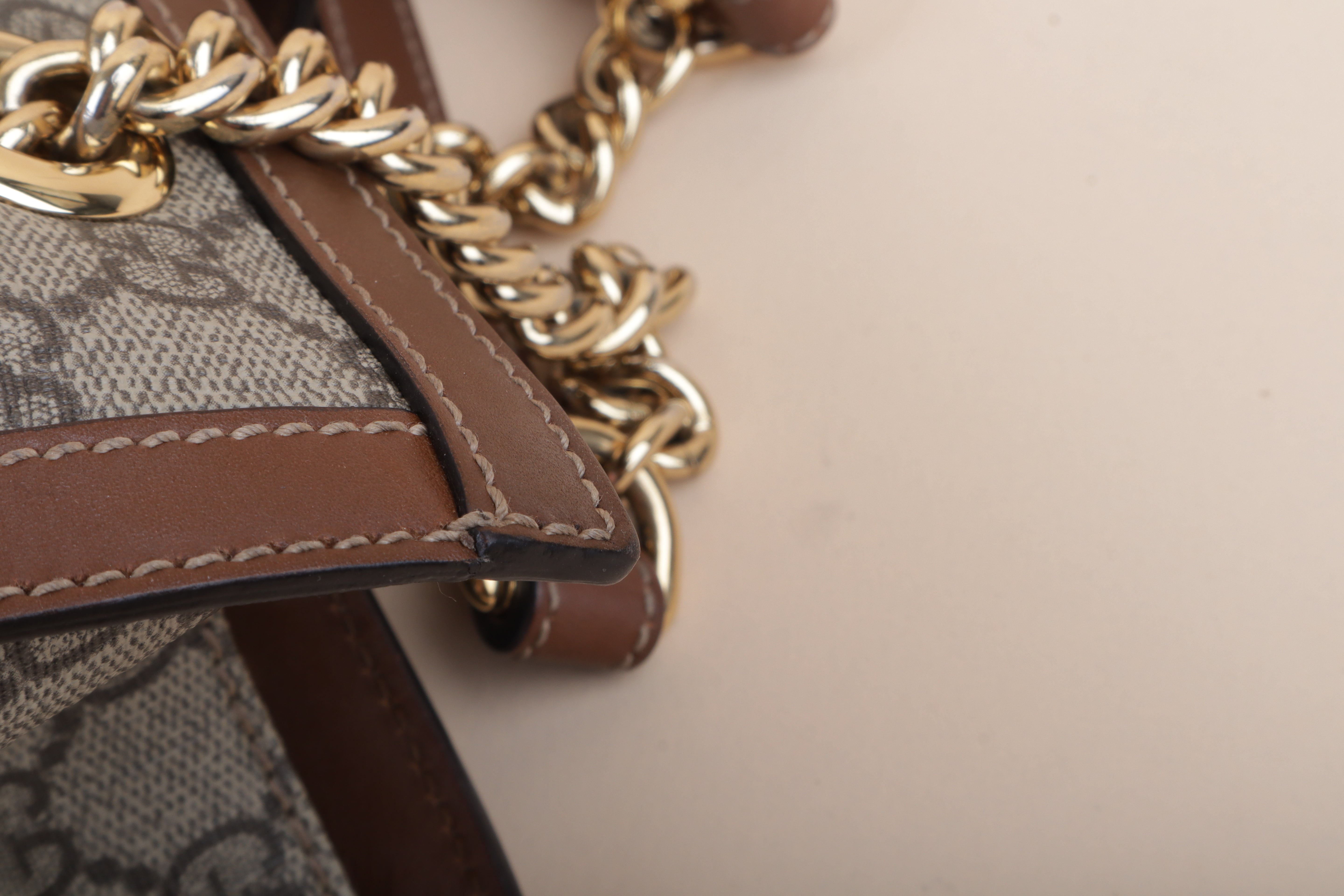Gucci Bicolor Padlock Small Tote Bag