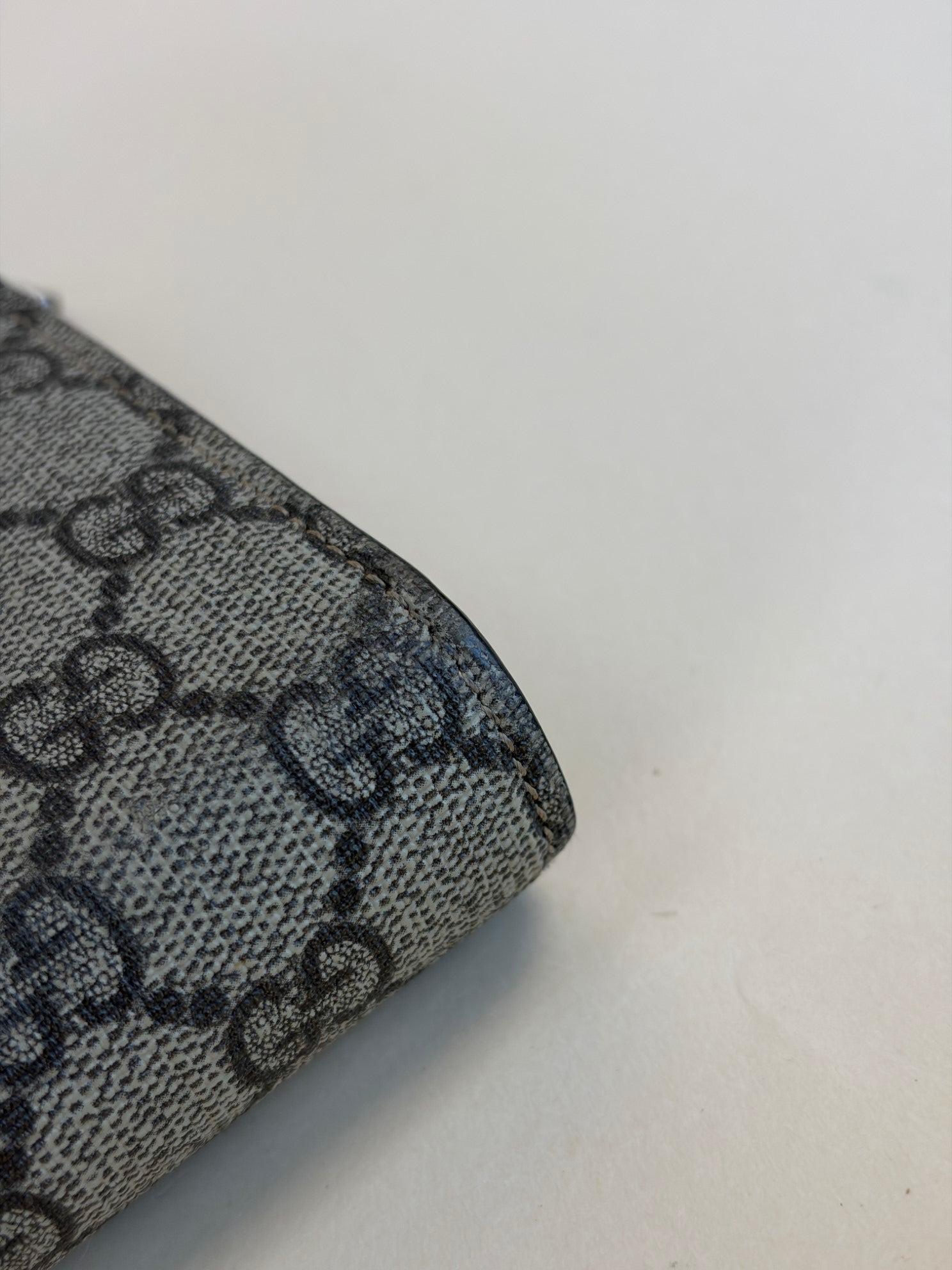 Gucci Ebony GG Supreme Dionysus Wallet On Chain