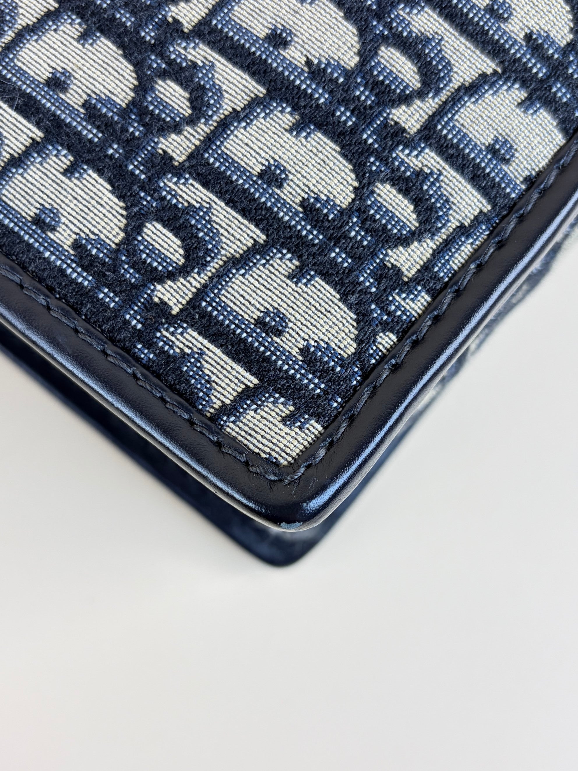 Christian Dior Blue Montaigne Chain Bag