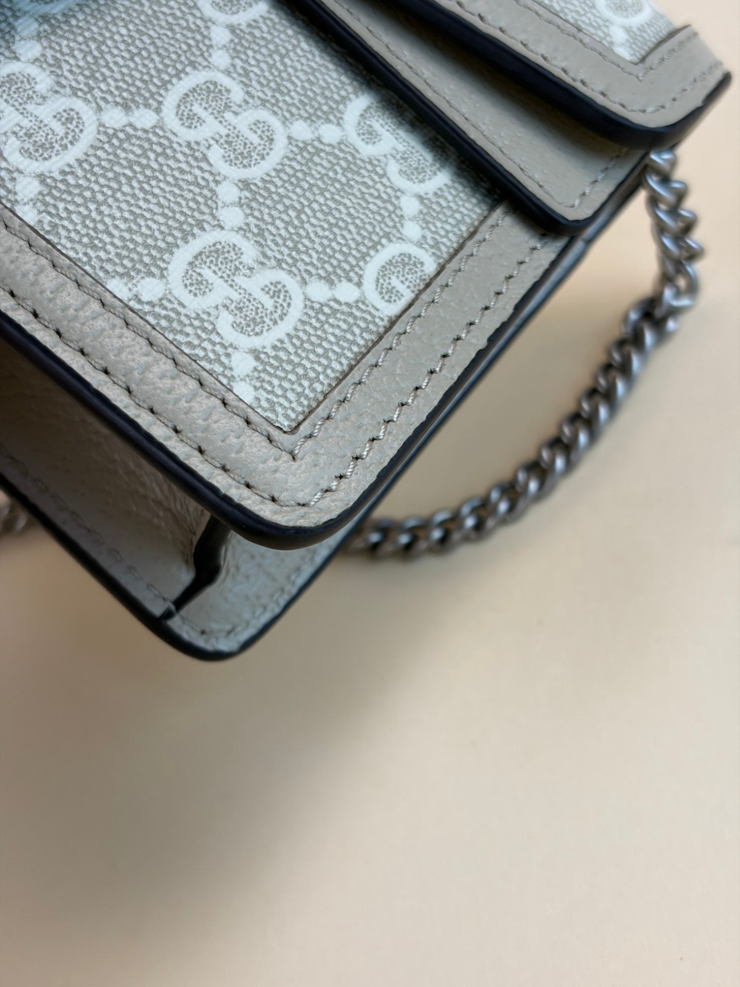Gucci Bicolor GG Supreme Dionysus Mini Shoulder Bag