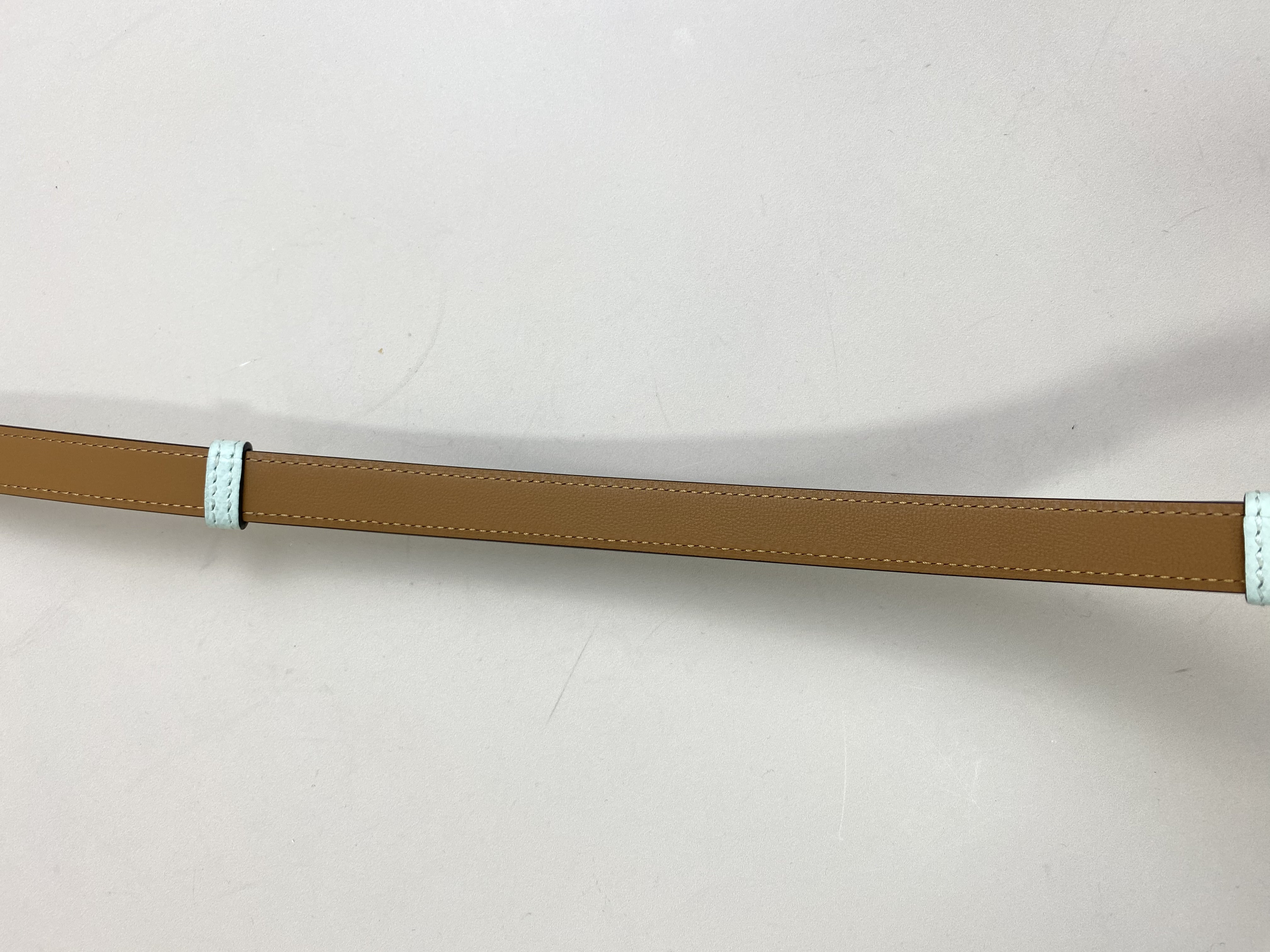 Hermes Vert Peppermint Kelly Belt