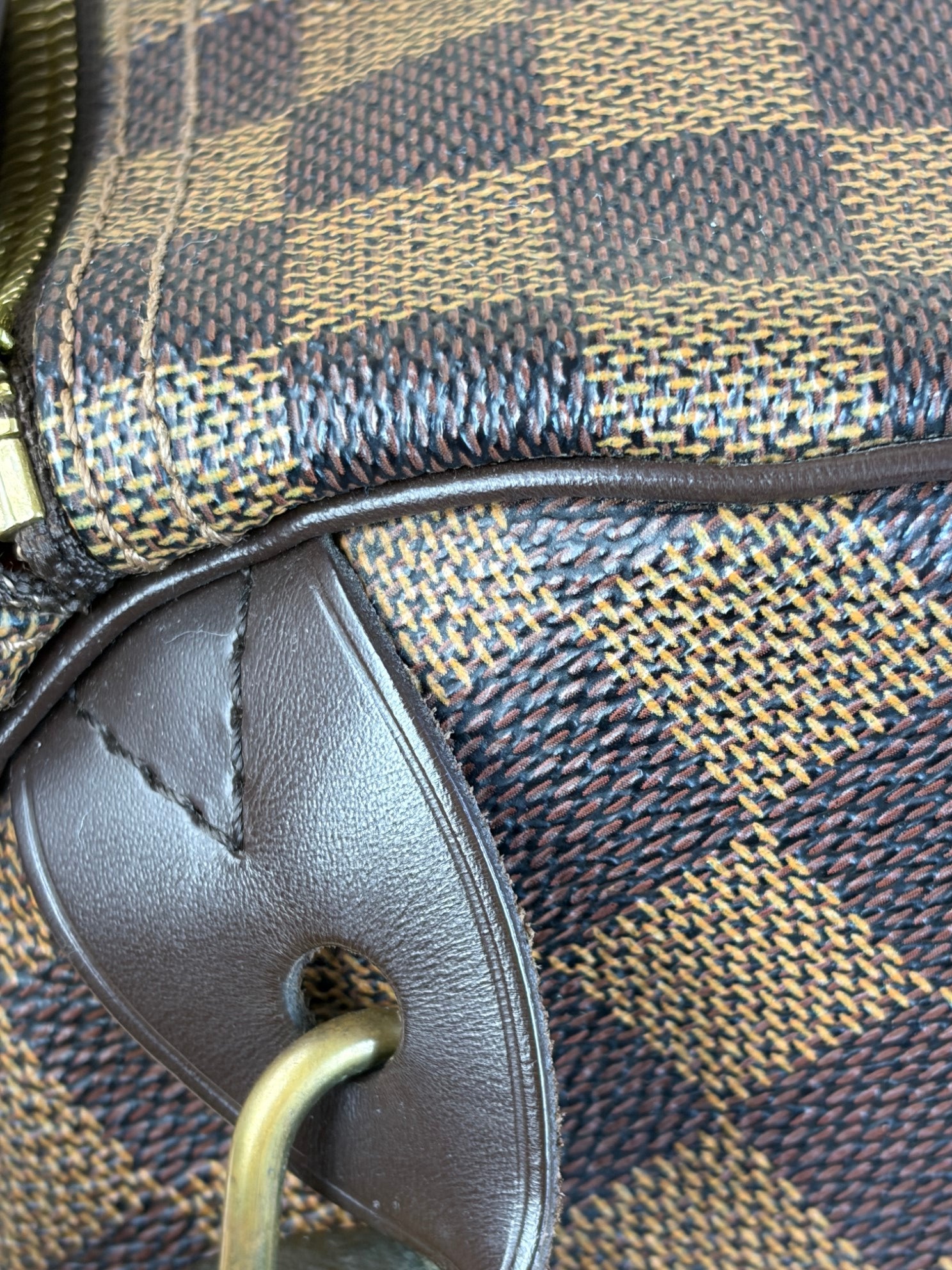 Louis Vuitton Damier Ebene Speedy 30 Bag-top handle-Louis Vuitton-The Closet Egypt