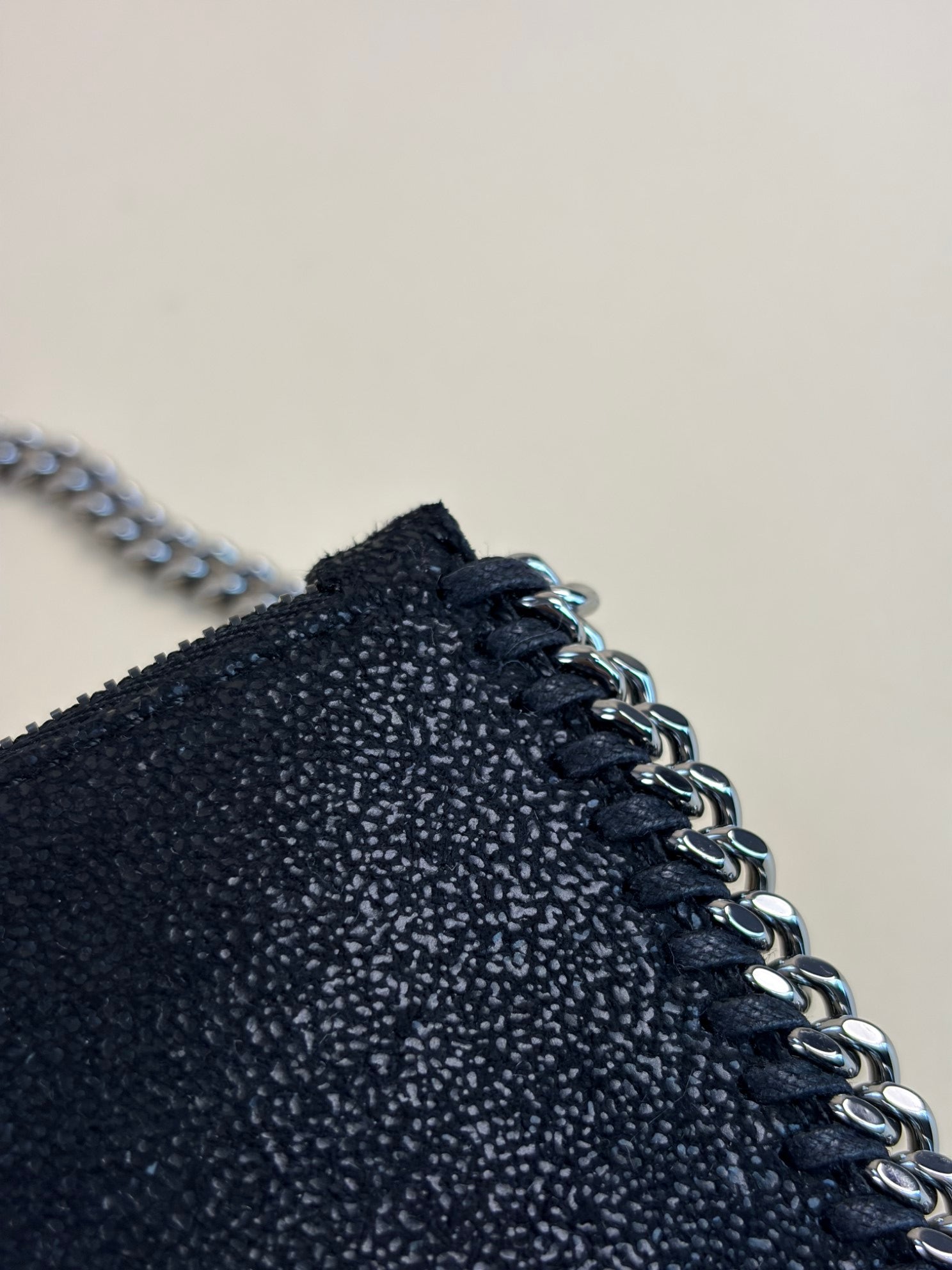 Stella Mccartney Black Falabella Pochette Shoulder Bag