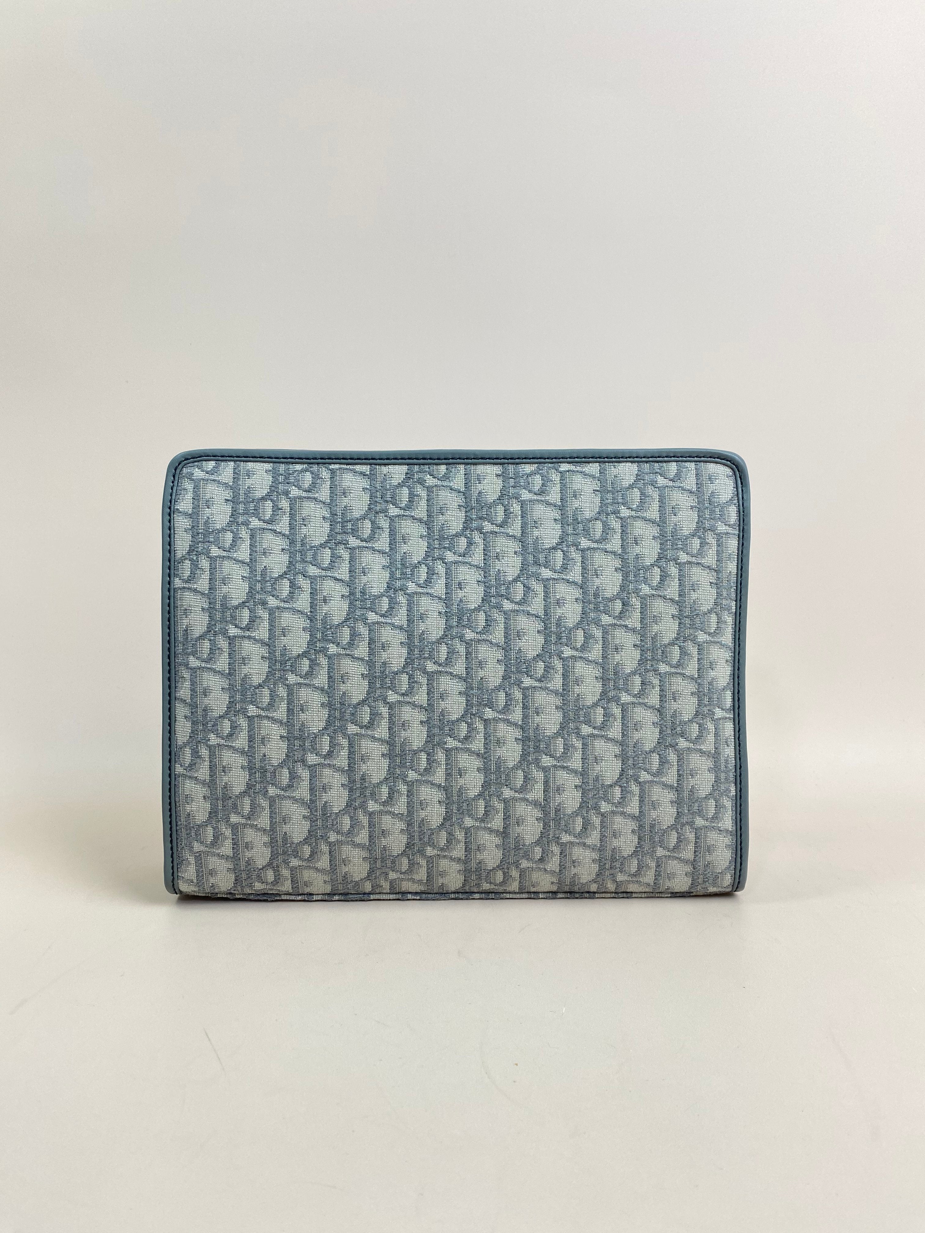 Christian Dior Grey Montaigne Pouch