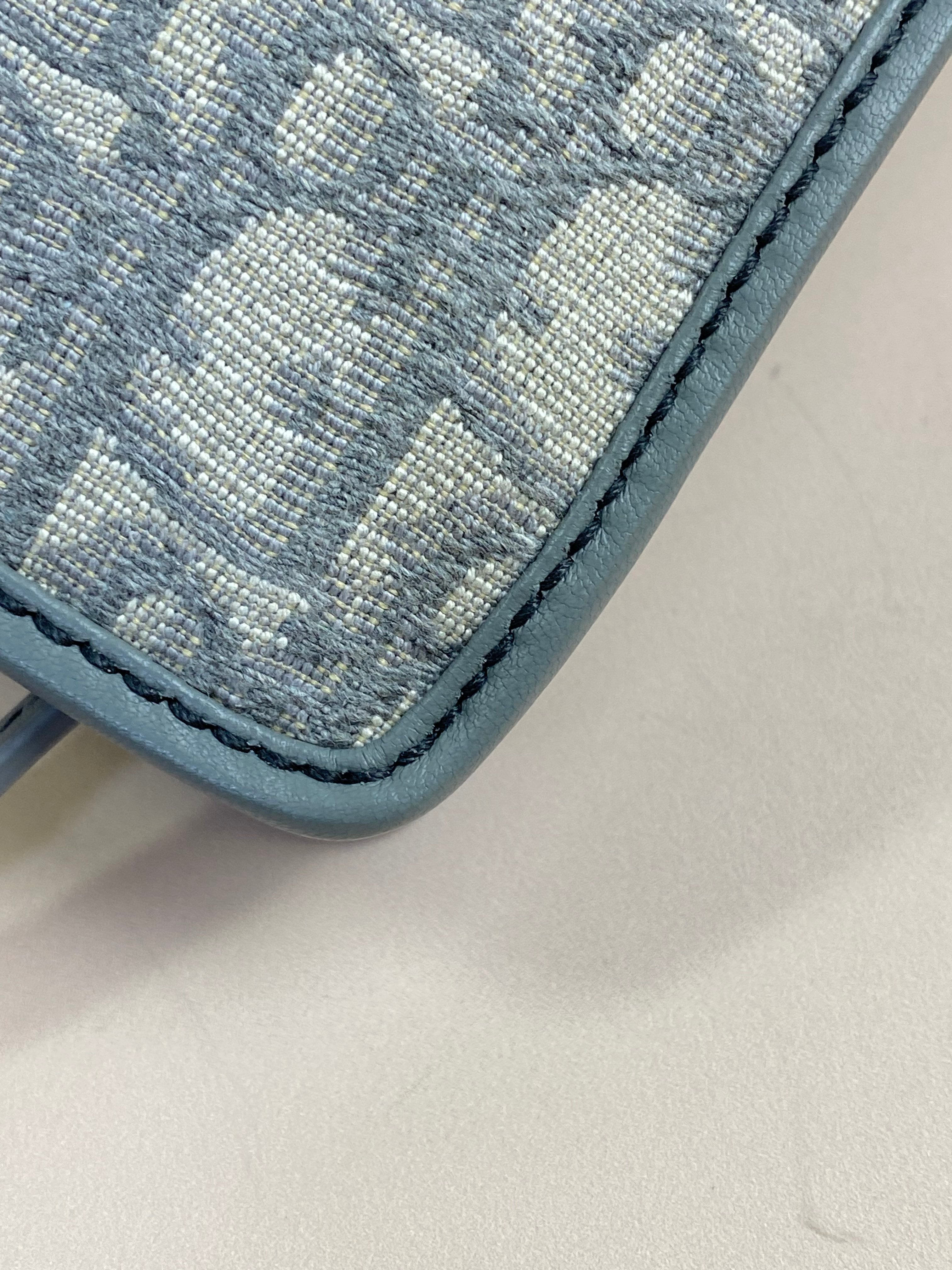 Christian Dior Grey Montaigne Pouch