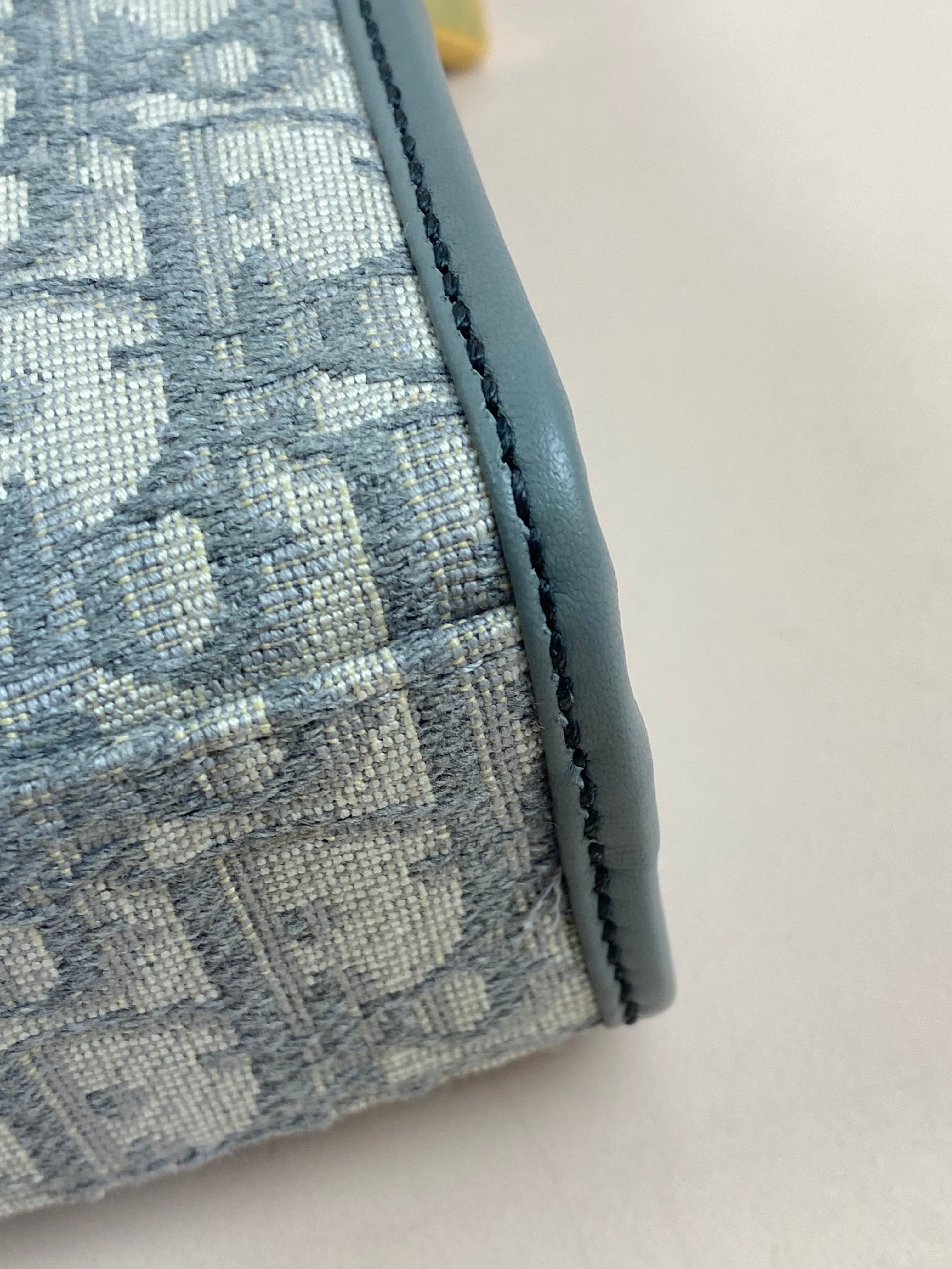 Christian Dior Grey Montaigne Pouch