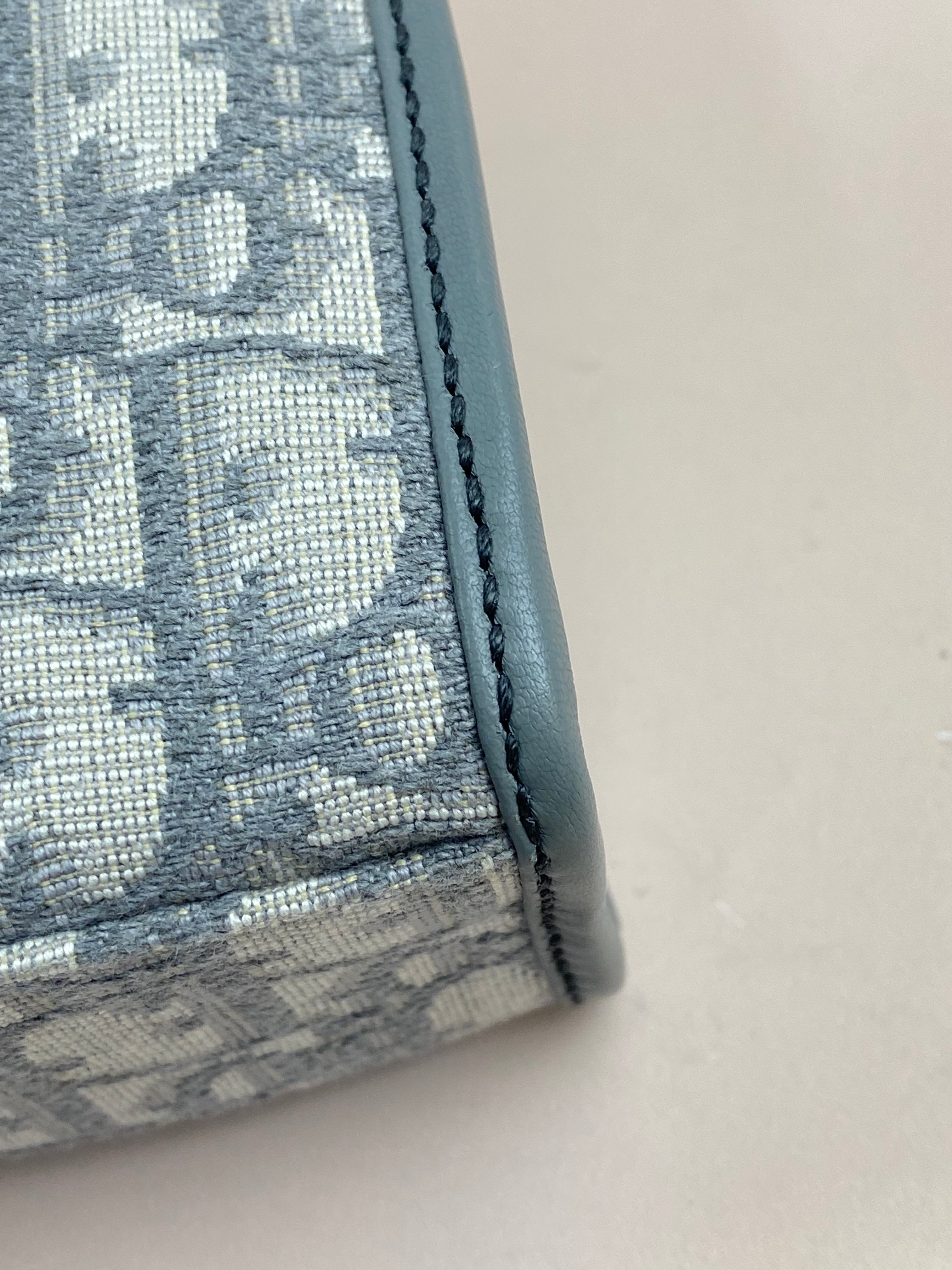 Christian Dior Grey Montaigne Pouch