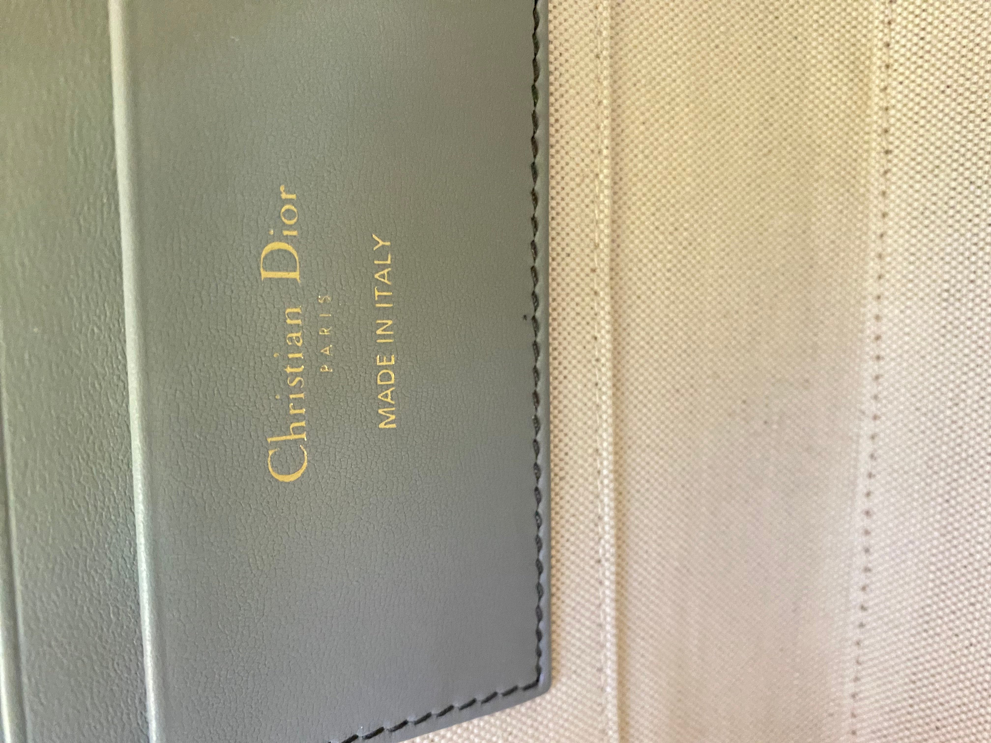 Christian Dior Grey Montaigne Pouch-Pouch-Christian Dior-The Closet Egypt