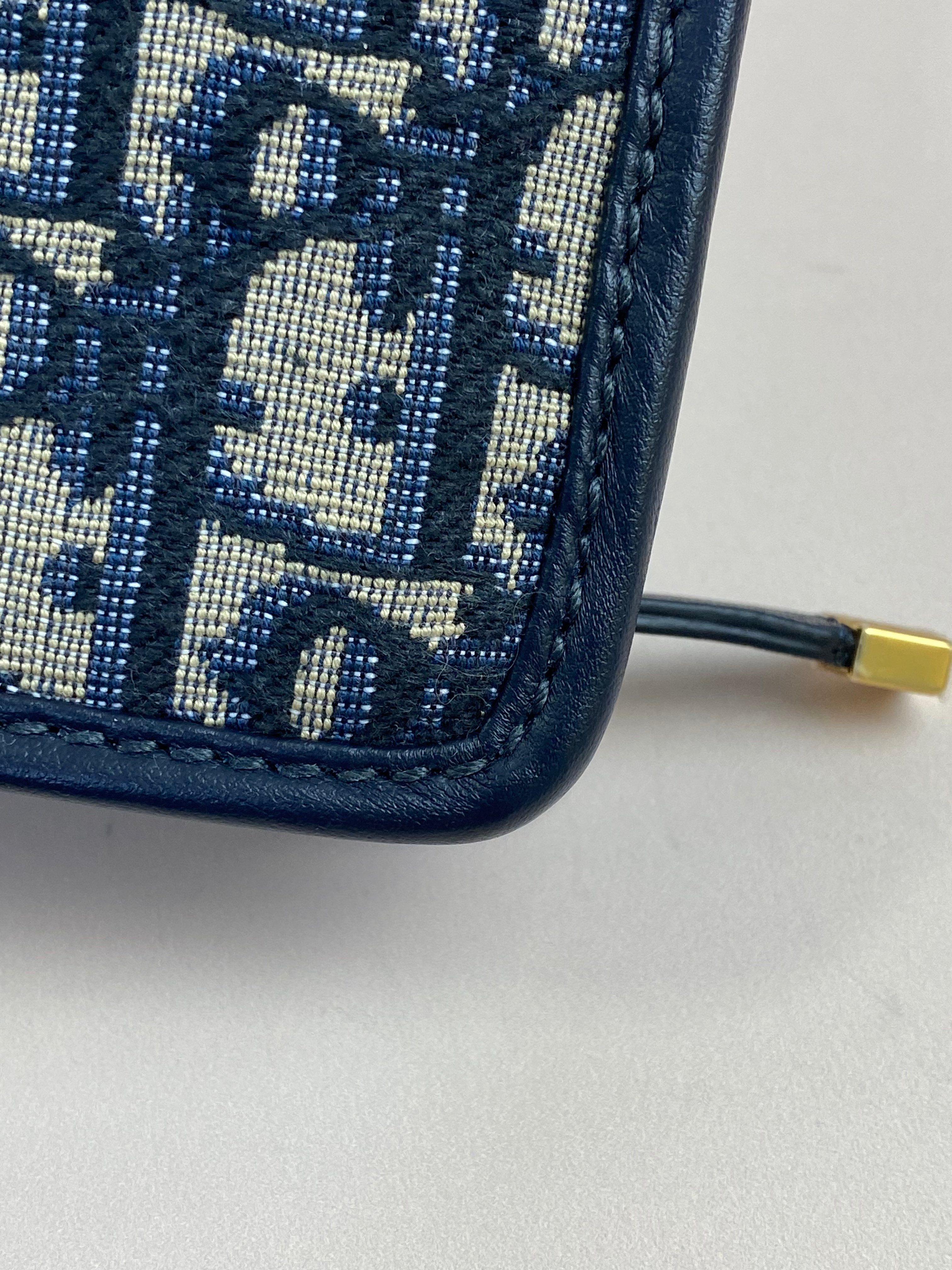 Christian Dior Blue Montaigne Pouch