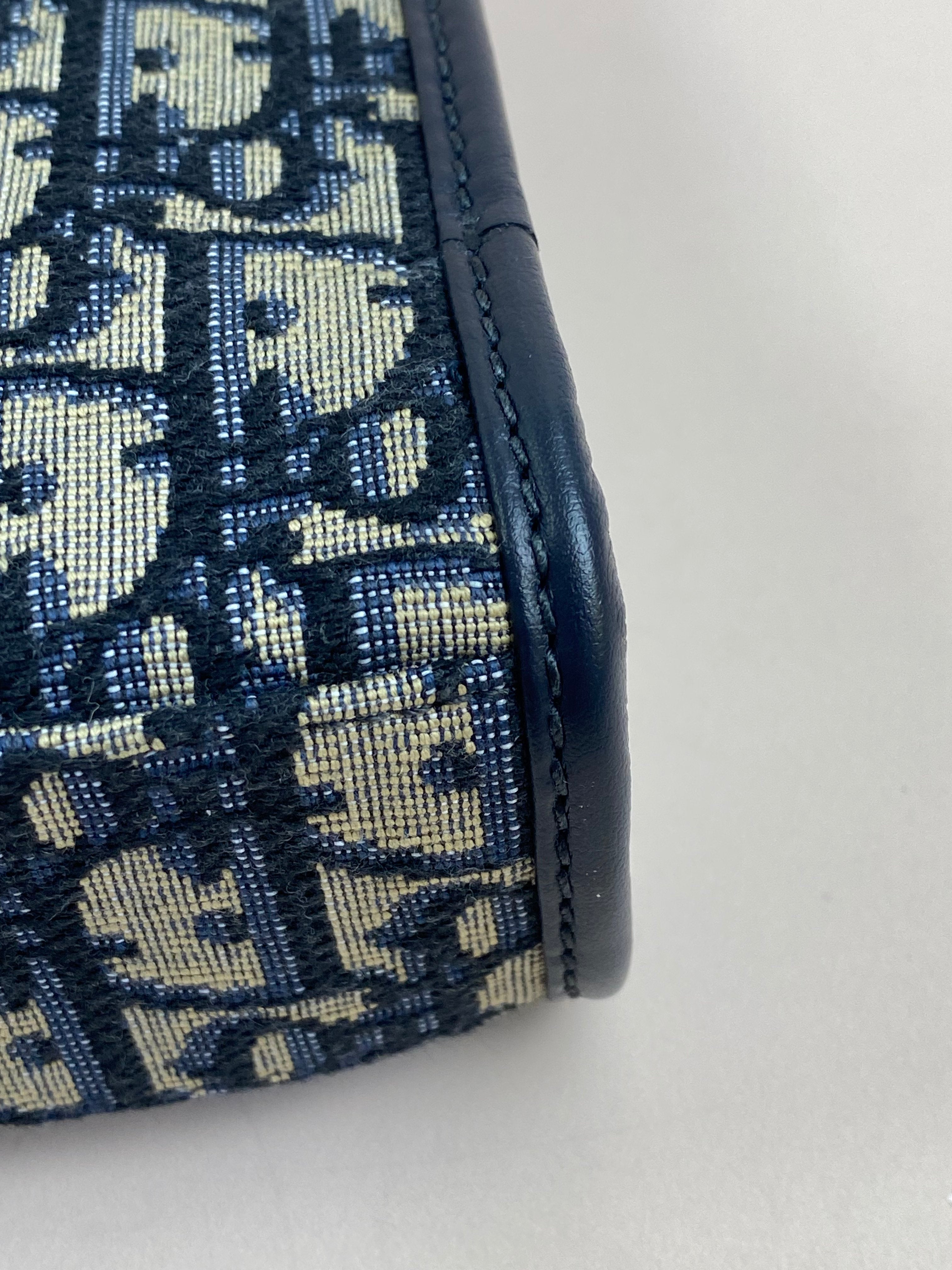 Christian Dior Blue Montaigne Pouch