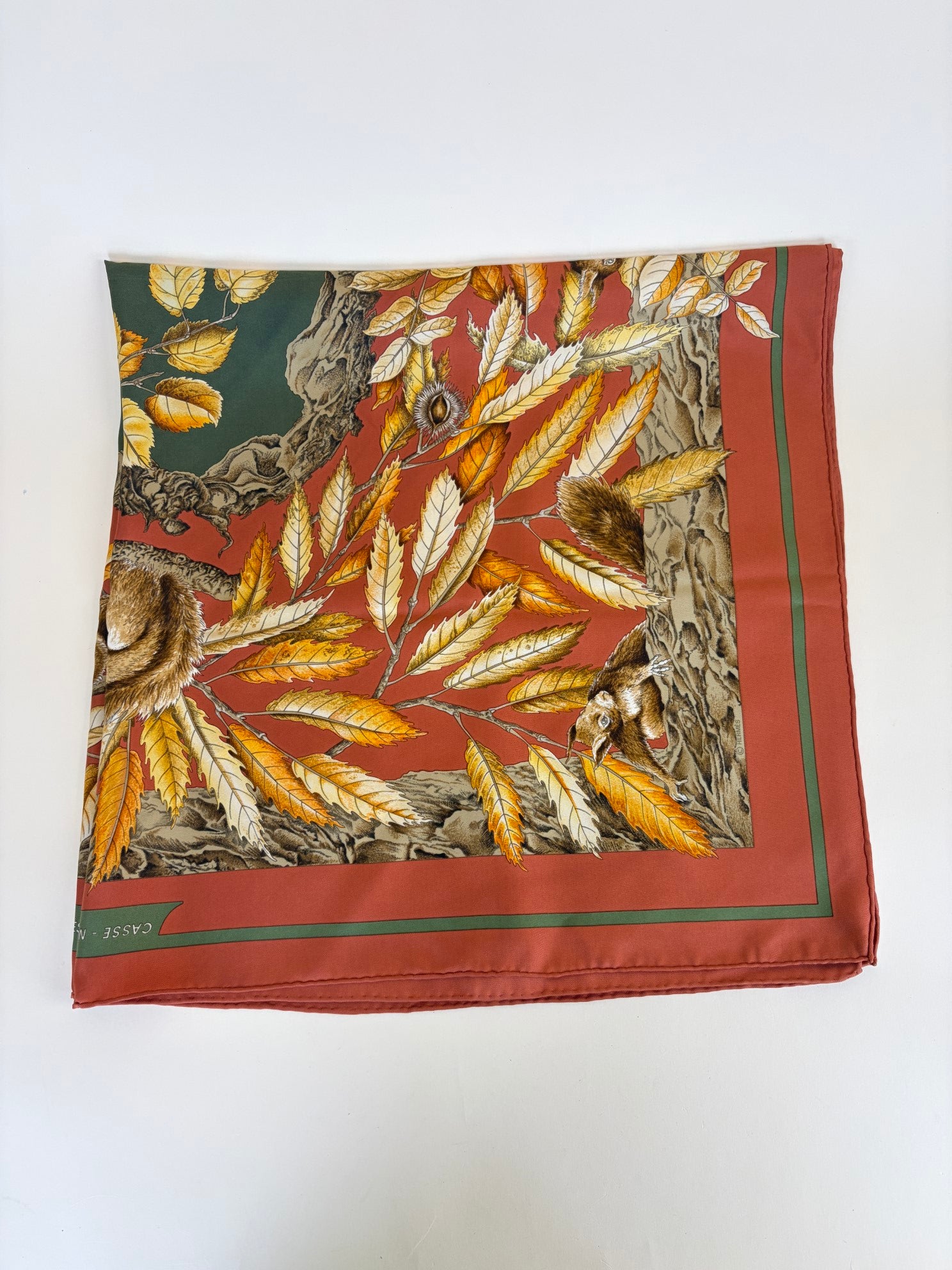 Hermes Multicolor Casse-Noisette Silk