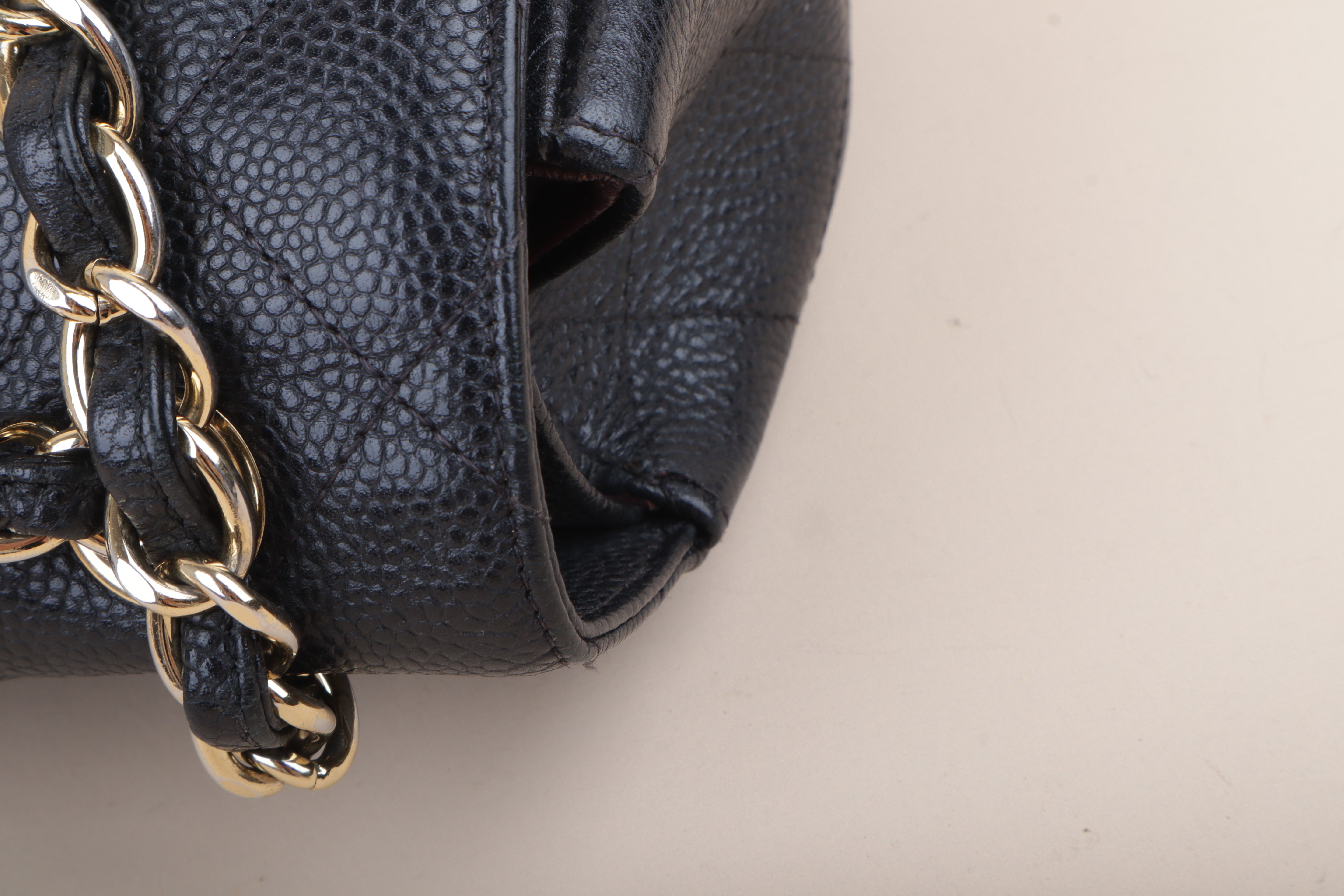Chanel Black Classic Jumbo Double Flap Bag