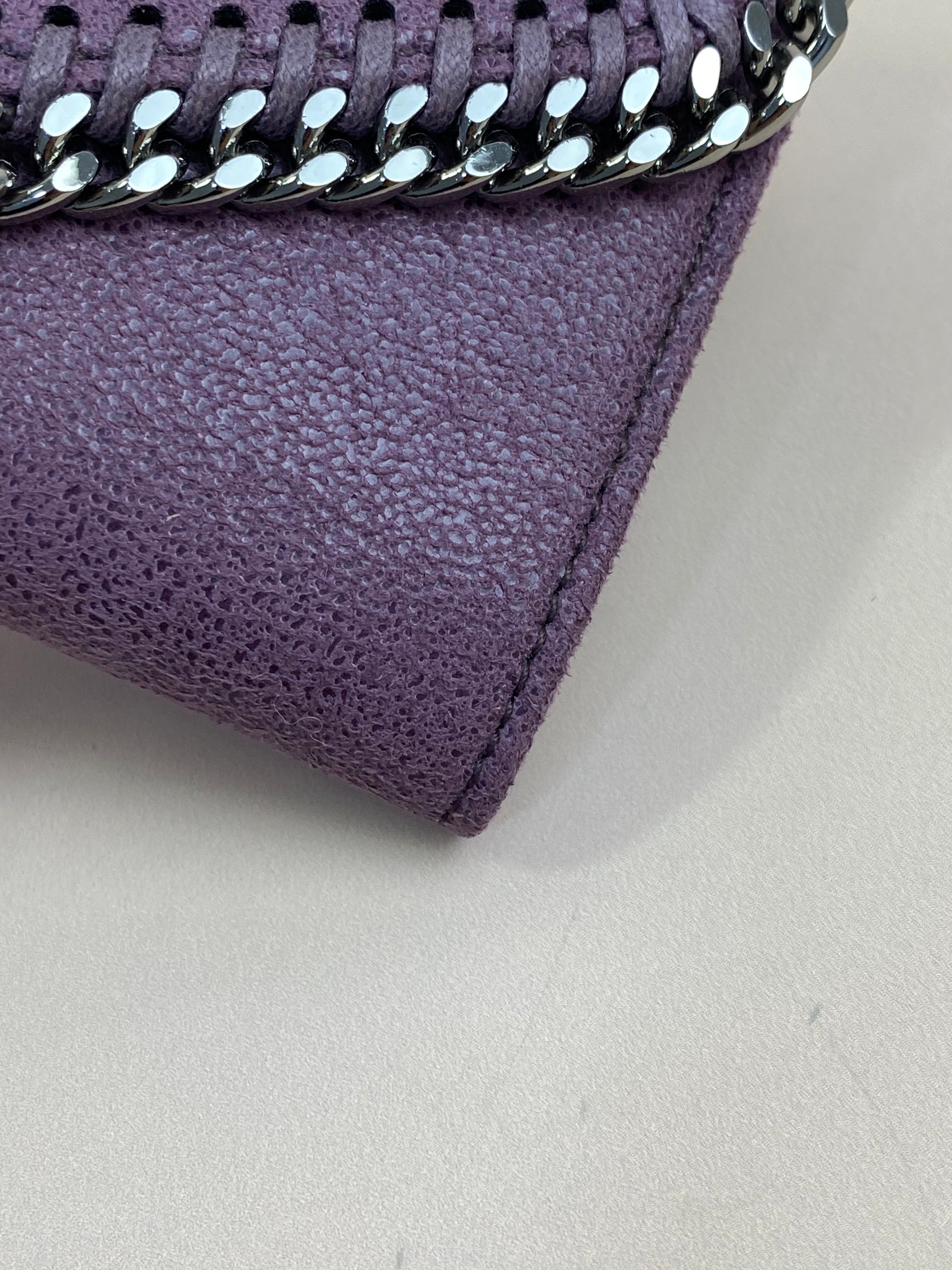 Stella Mccartney Mauve Falabella Long Wallet