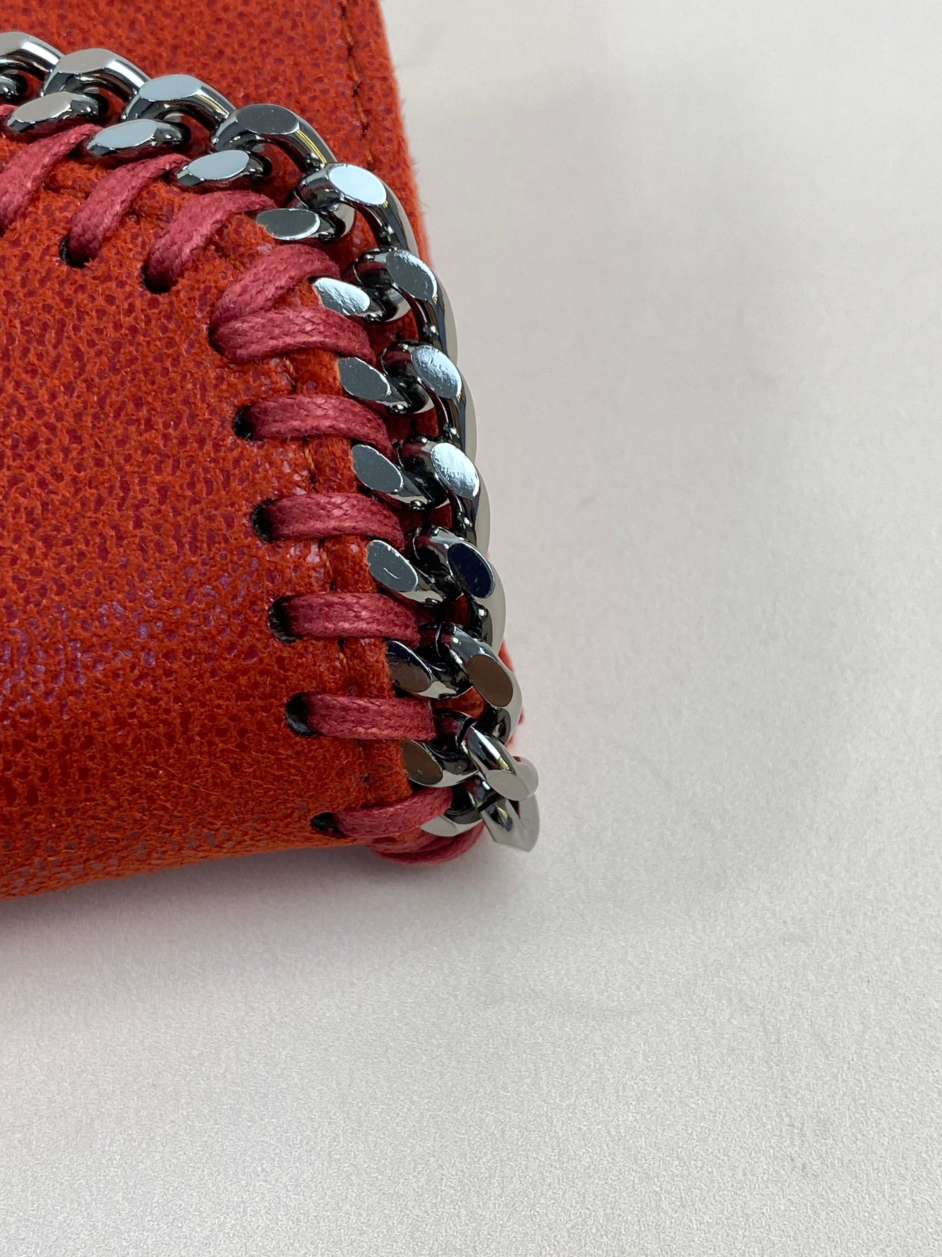 Stella Mccartney Red Falabella Long Wallet