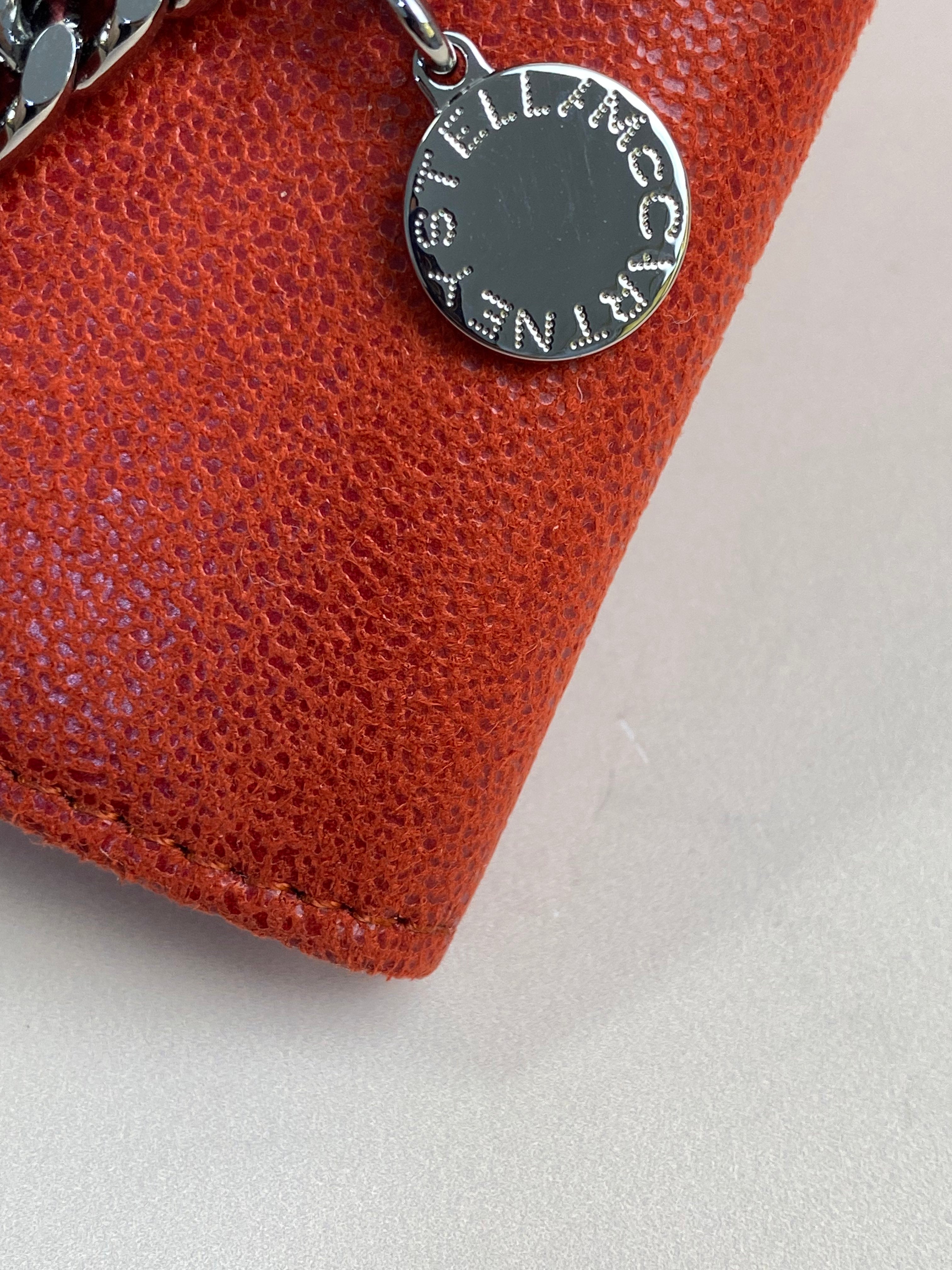 Stella Mccartney Red Falabella Long Wallet