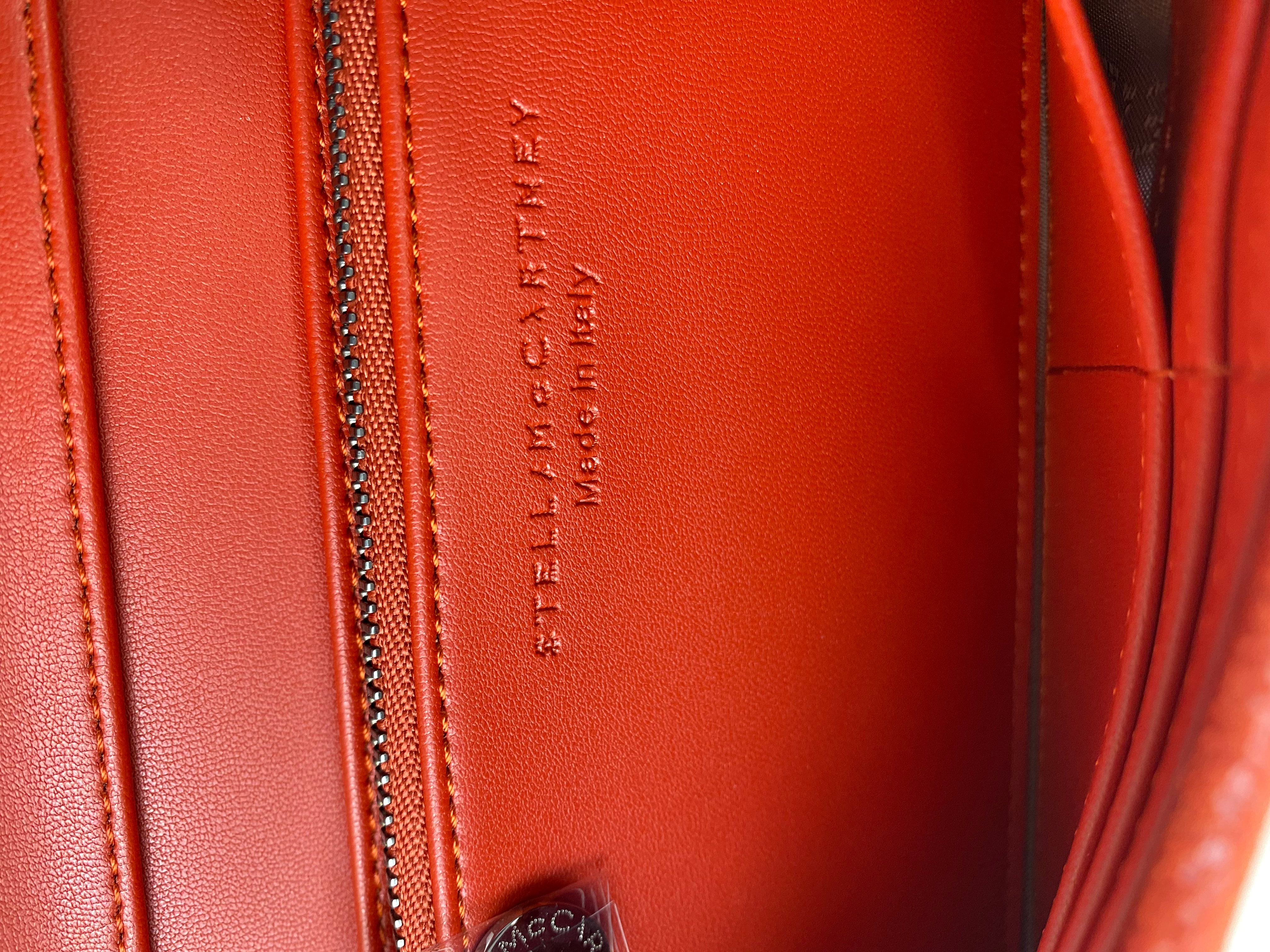 Stella Mccartney Red Falabella Long Wallet-Wallet-Stella Mccartney-The Closet Egypt