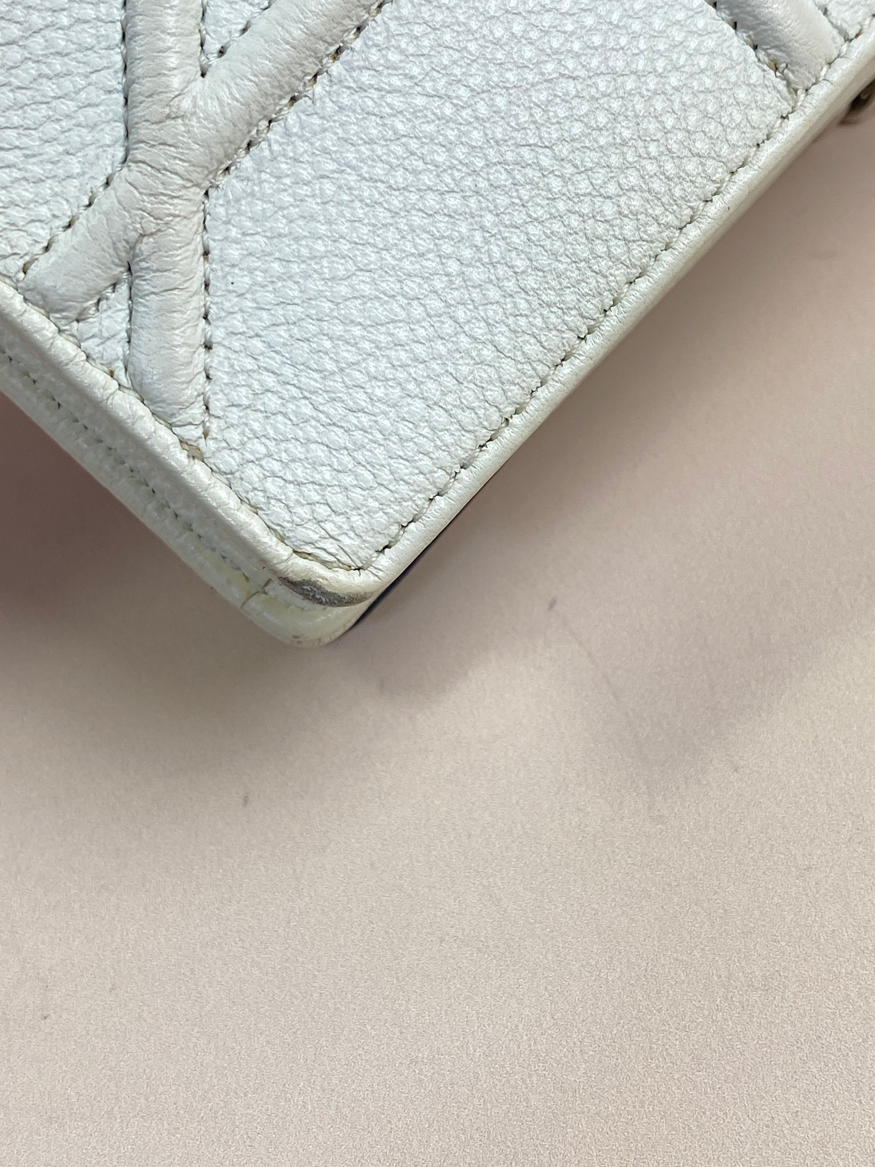 Christian Dior White Diorama WOC-Wallet Chain-Christian Dior-The Closet Egypt