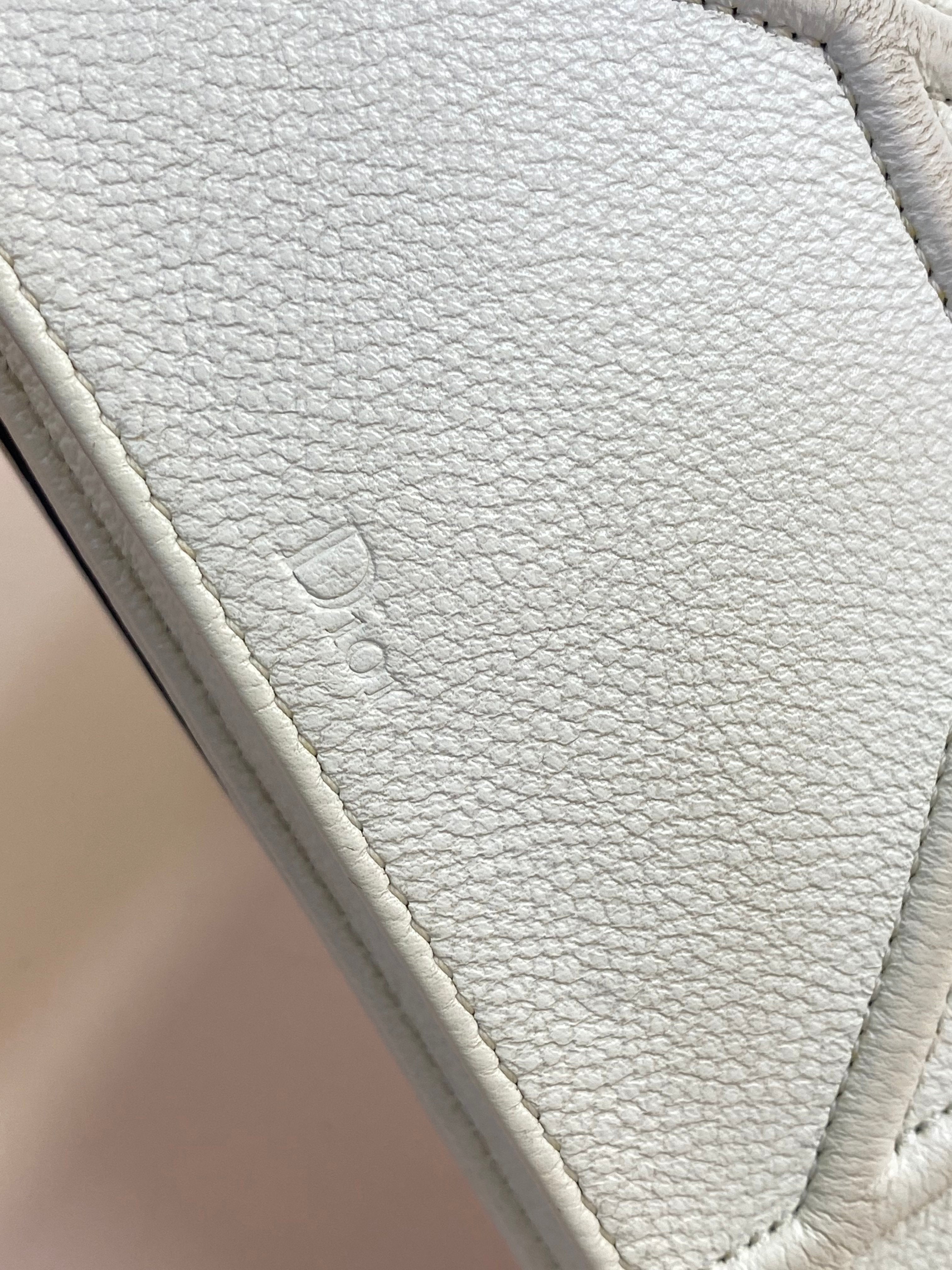 Christian Dior White Diorama WOC-Wallet Chain-Christian Dior-The Closet Egypt