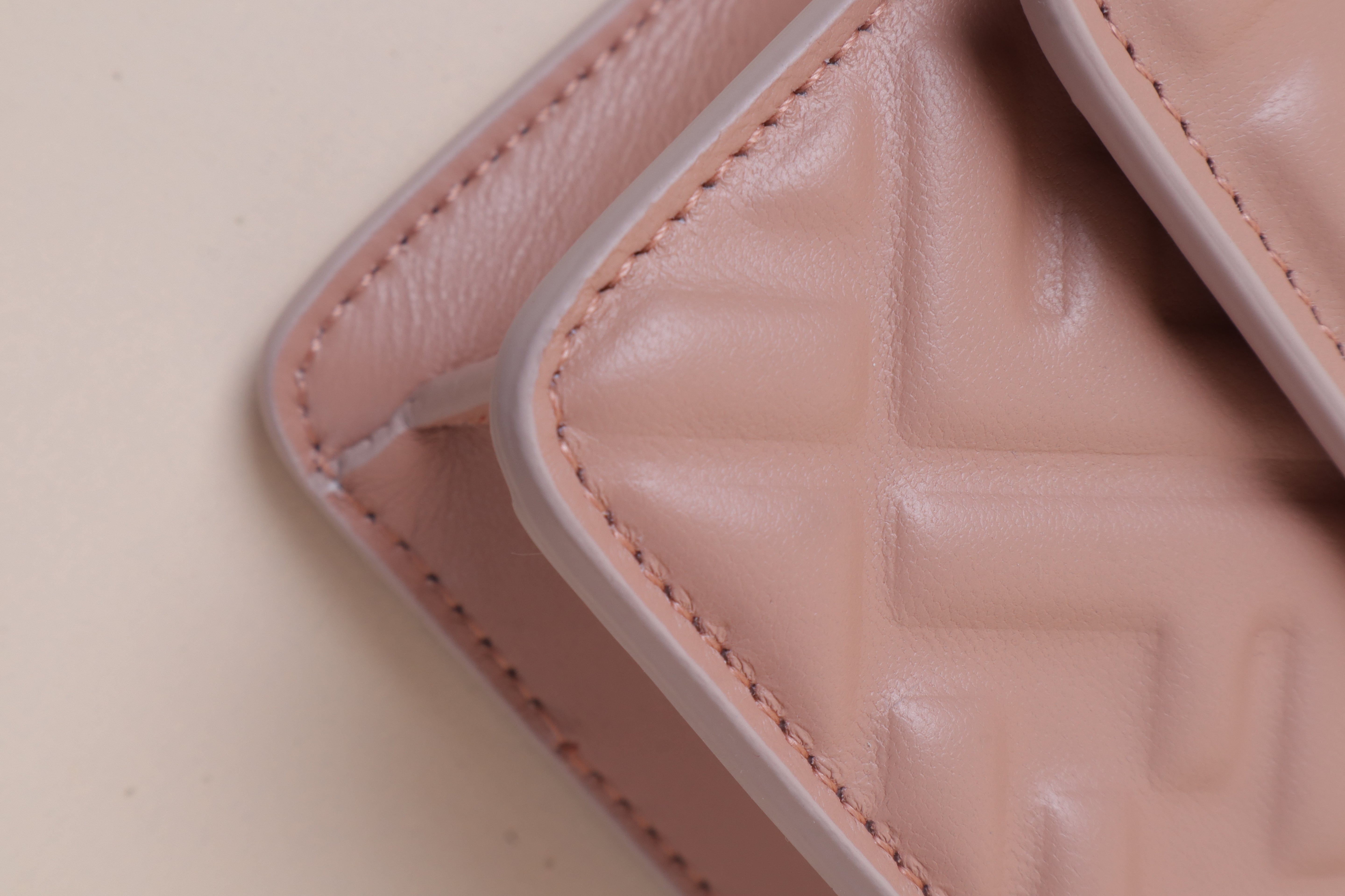 Fendi Pink Baguette Wallet on Chain