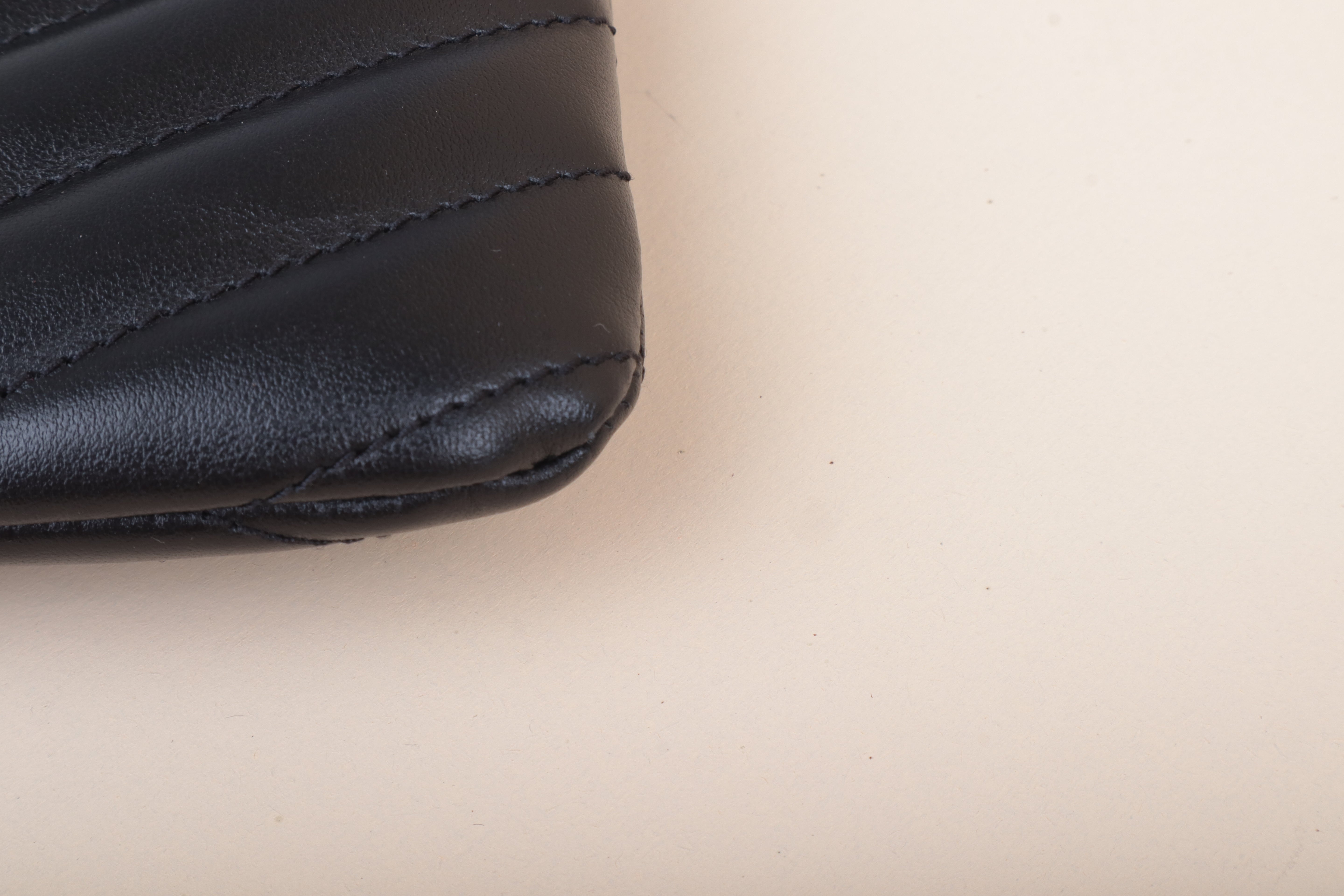 YSL Black Cassandra A5 Pouch