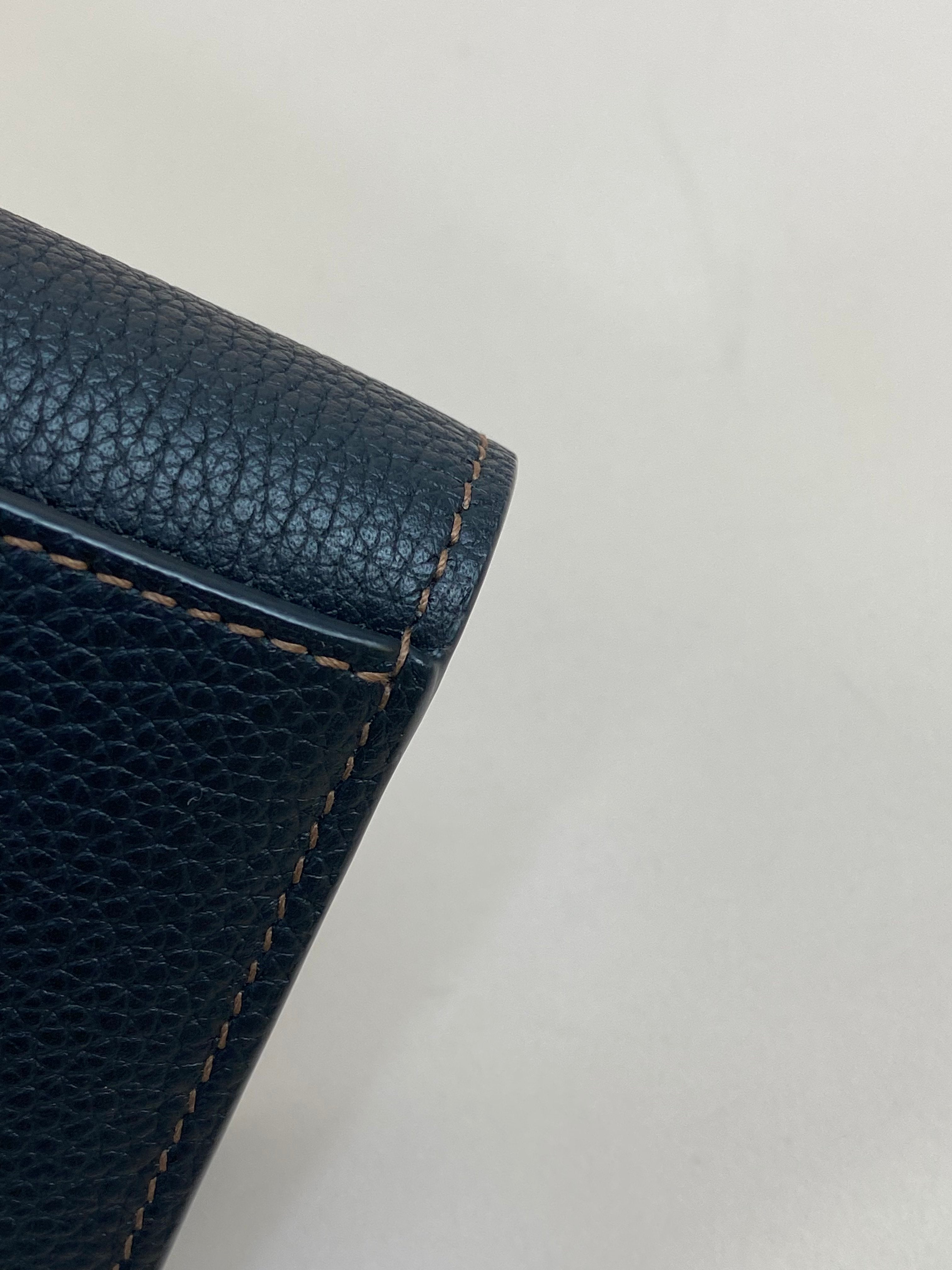 Burberry Black Conditional TB Long Wallet