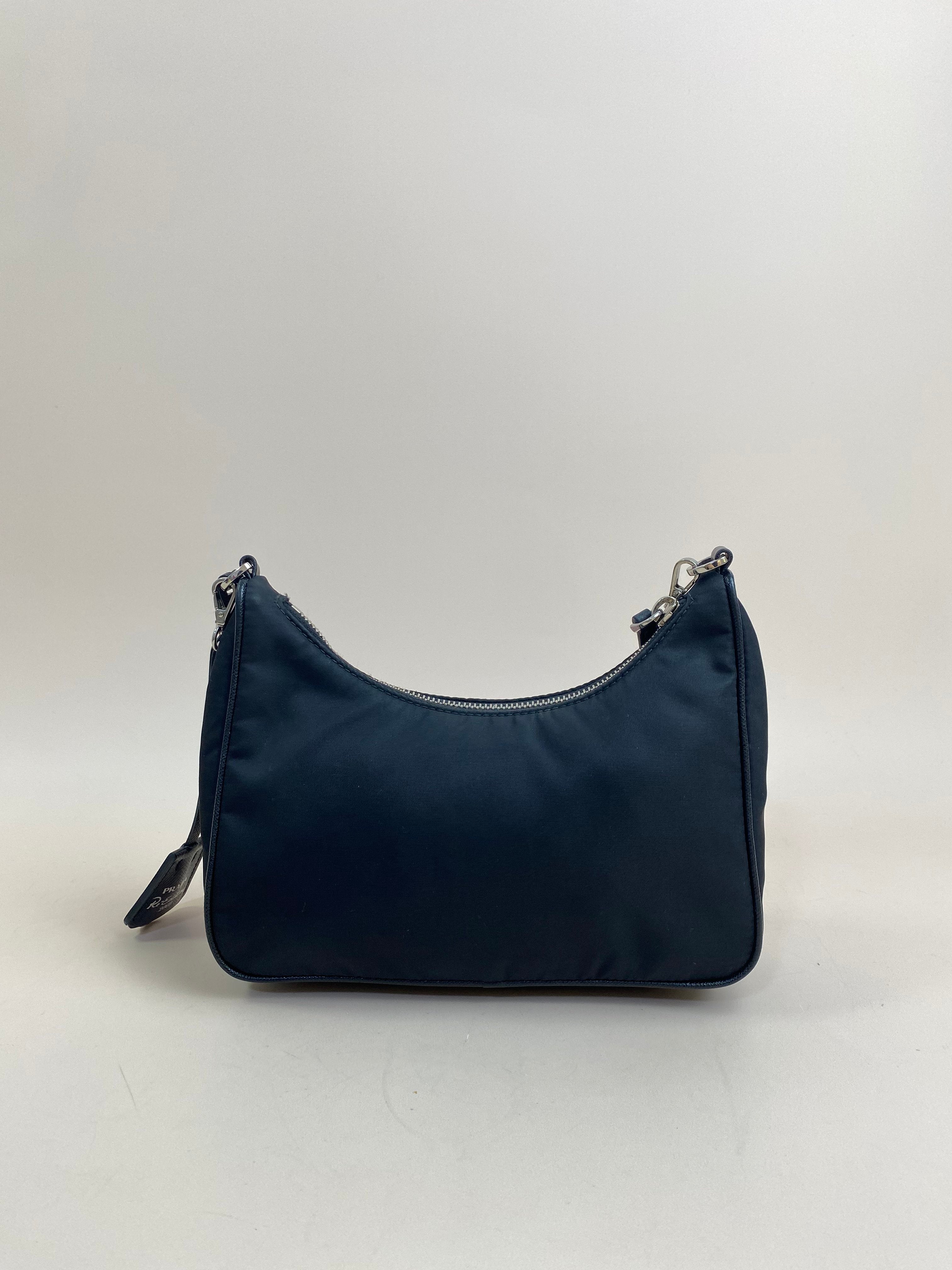 Prada Black Nylon Re Edition 2005 Bag