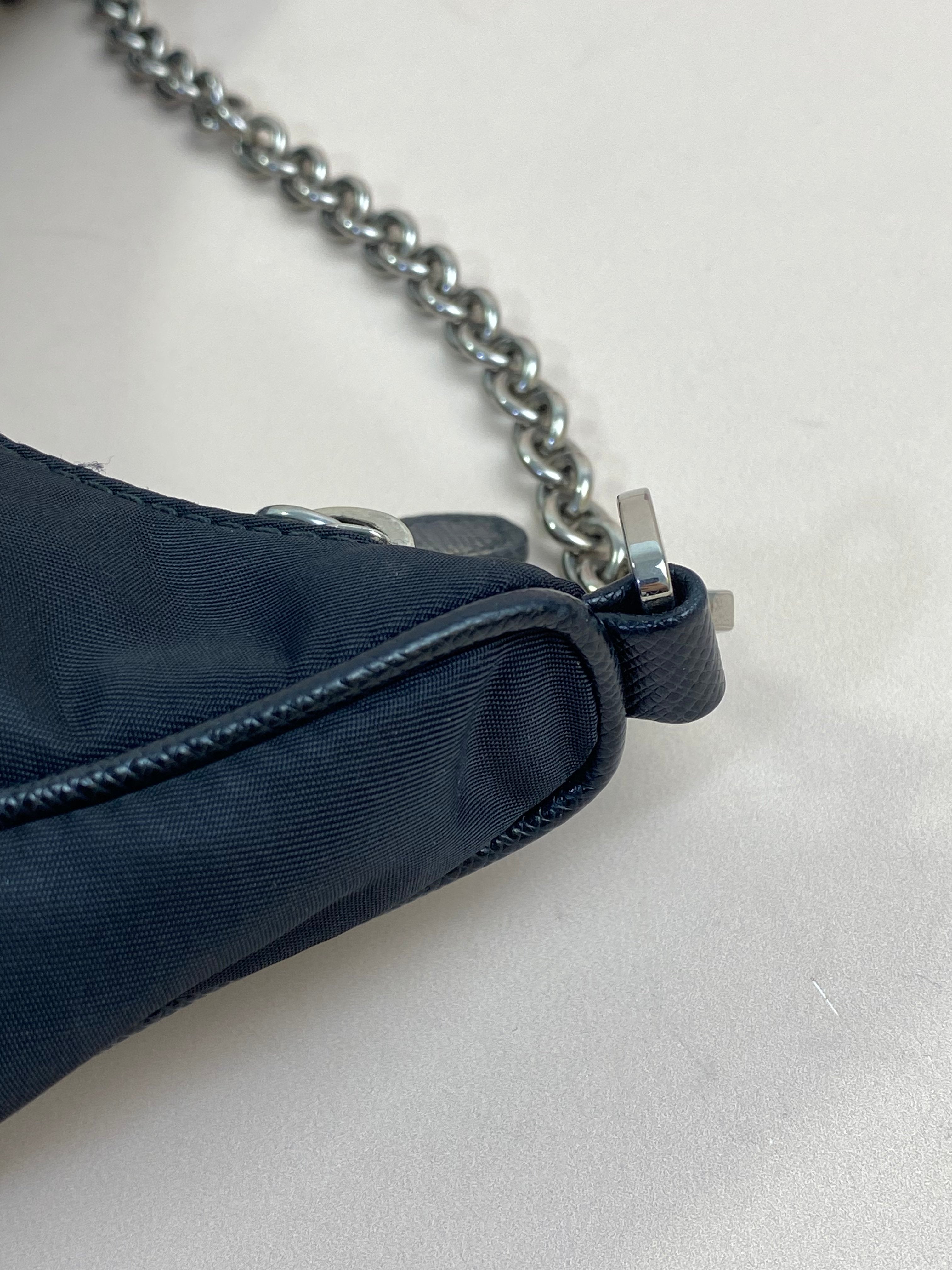 Prada Black Nylon Re Edition 2005 Bag